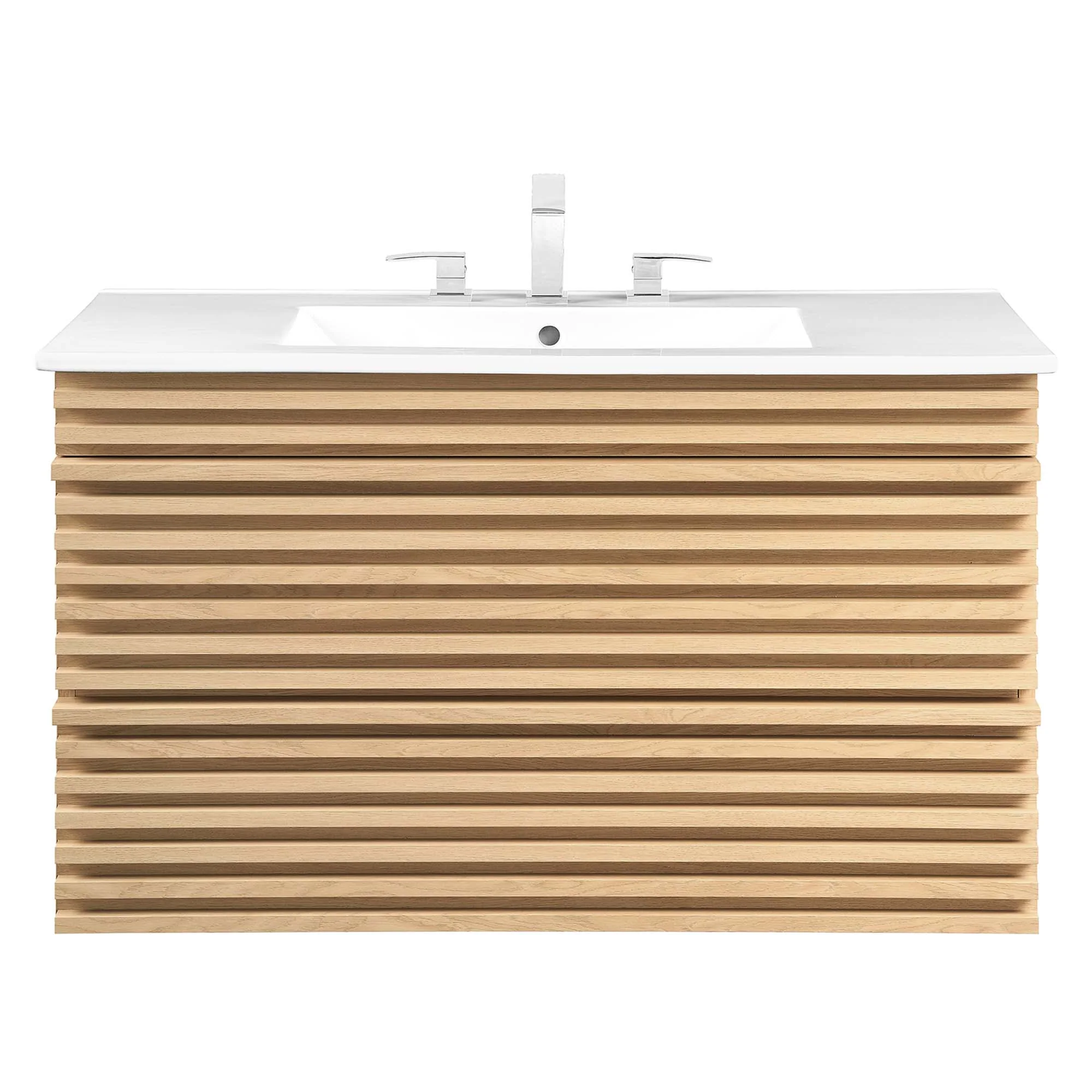 Render 36" Wall-Mount Bathroom Vanity by Modway - Image 16