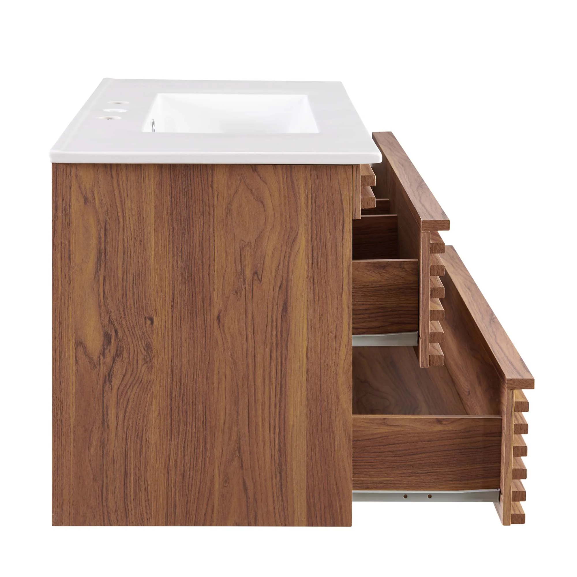 Render 36" Wall-Mount Bathroom Vanity by Modway - Image 2