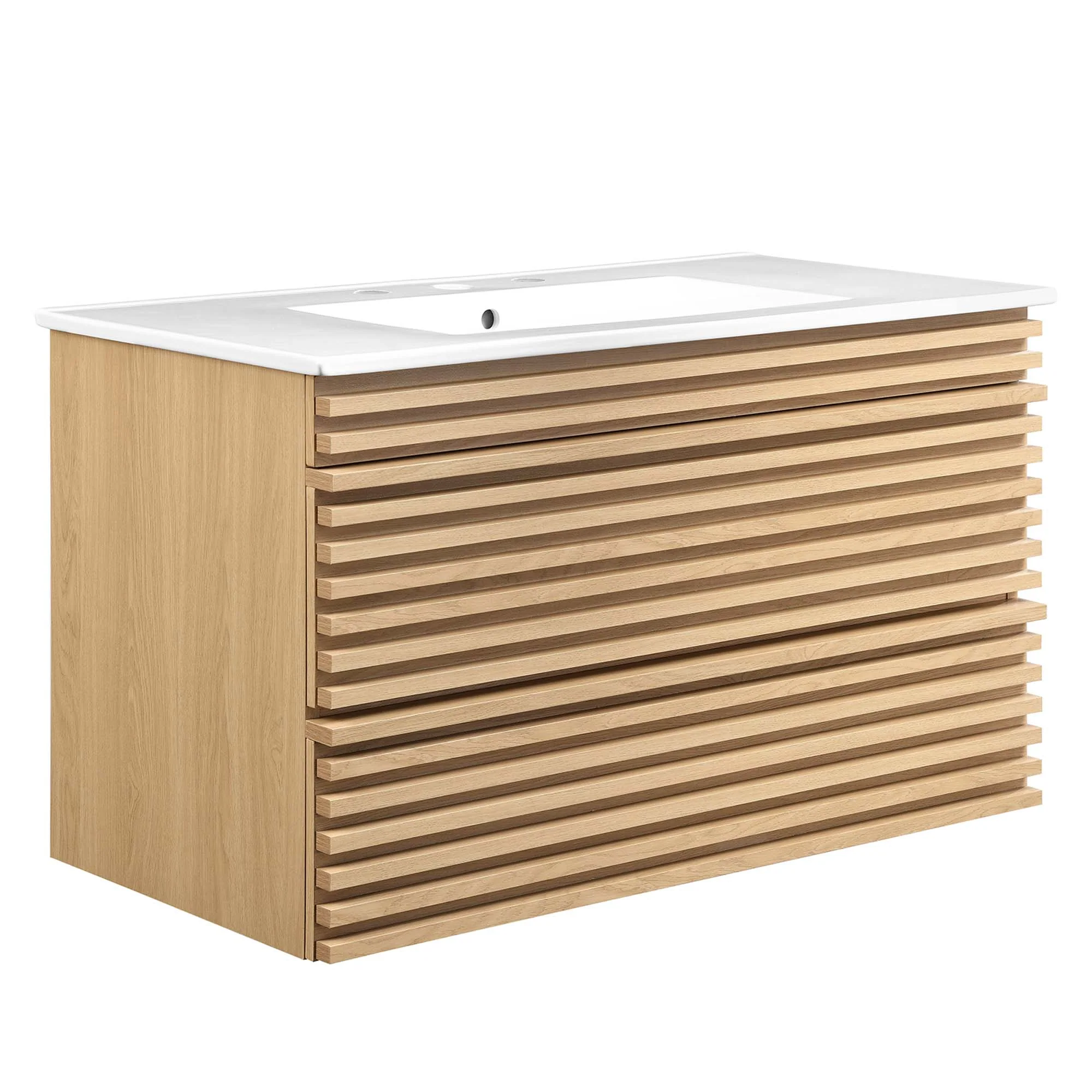 Render 36" Wall-Mount Bathroom Vanity by Modway - Image 20