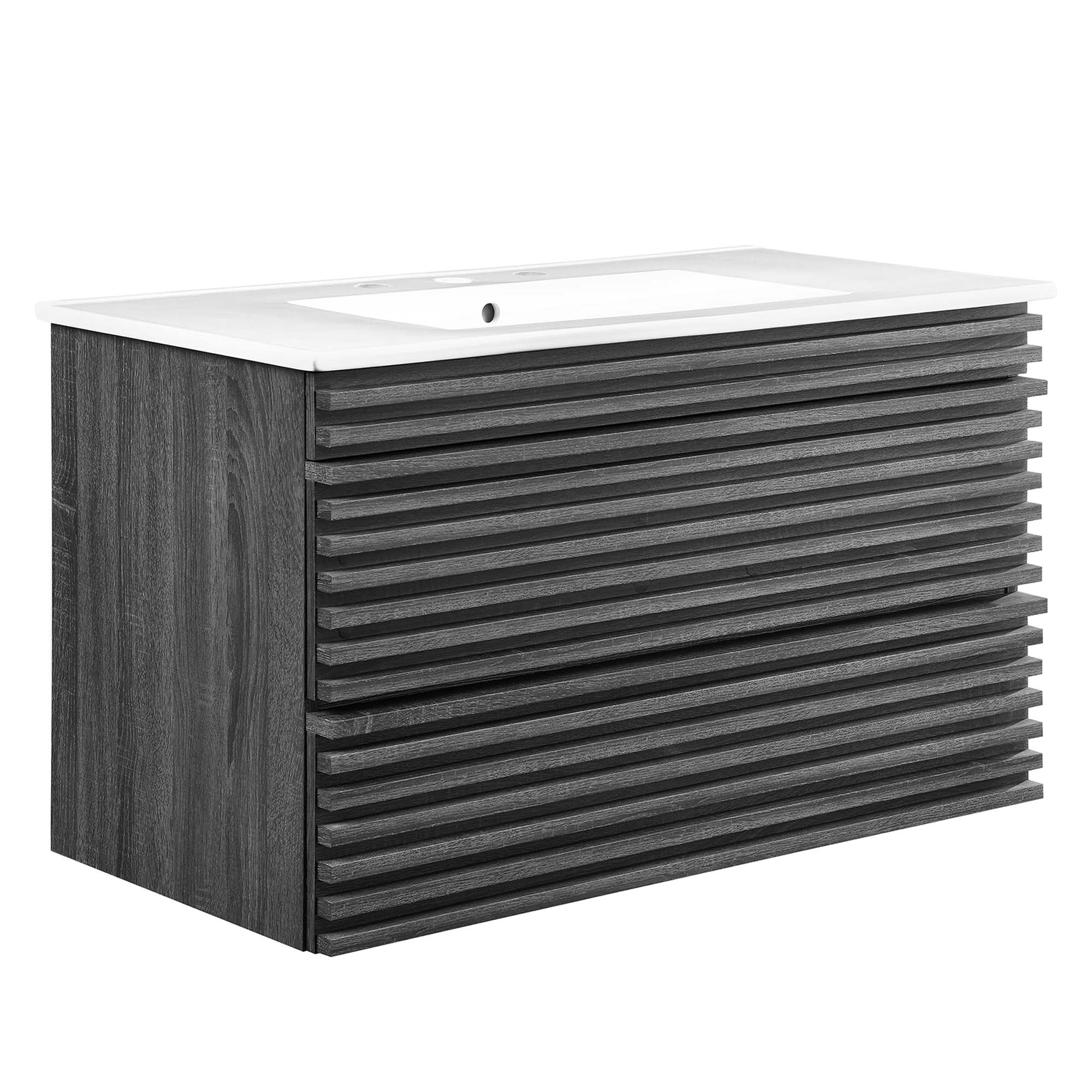 Render 36" Wall-Mount Bathroom Vanity by Modway - Image 21