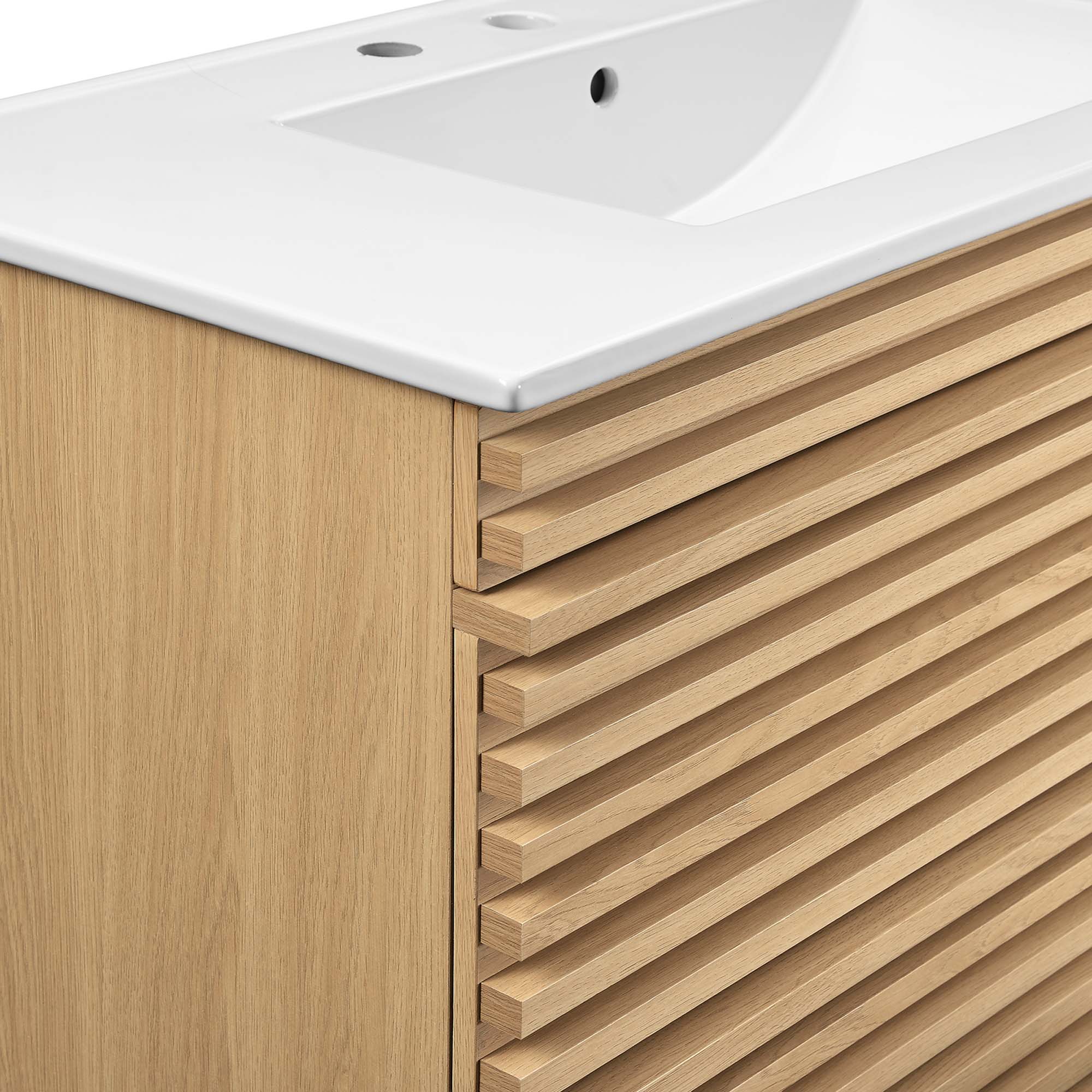 Render 36" Wall-Mount Bathroom Vanity by Modway - Image 8