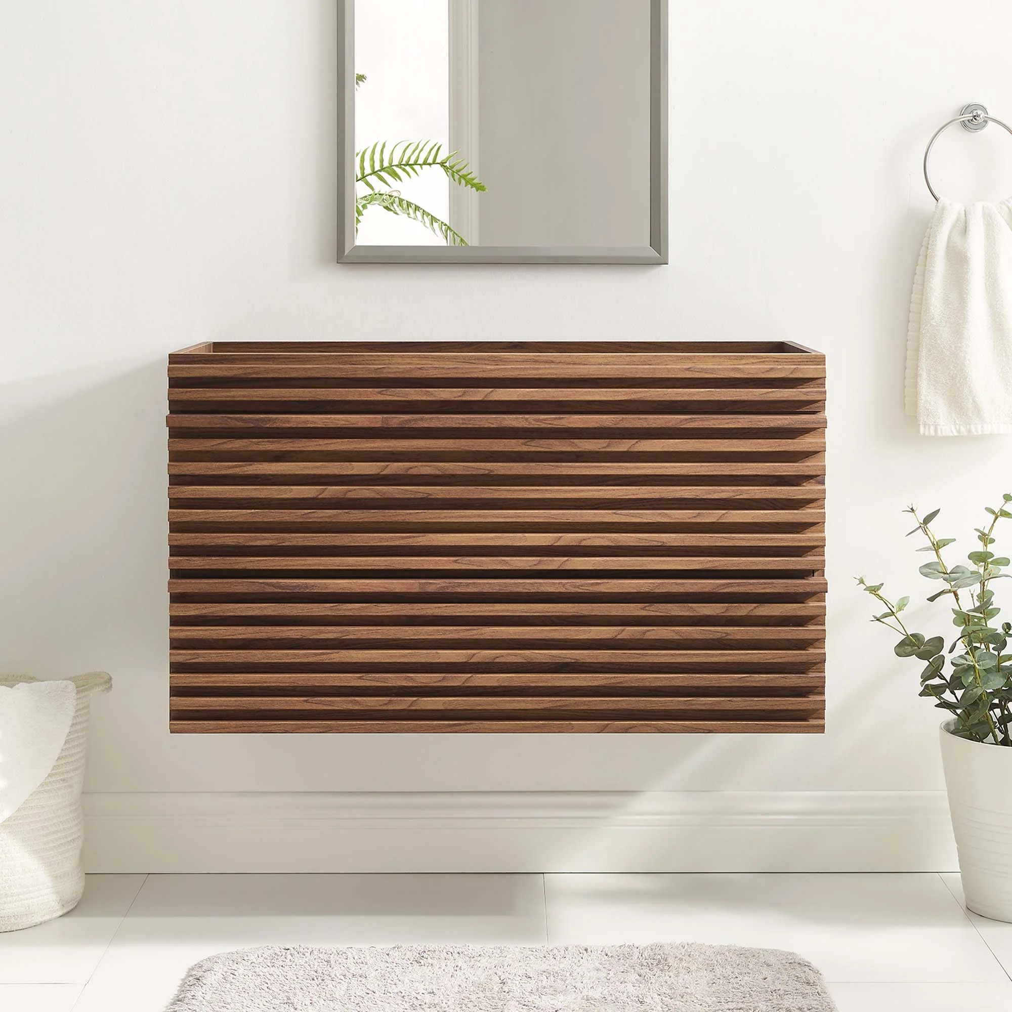 Render 36" Wall-Mount Bathroom Vanity Cabinet by Modway - Image 7