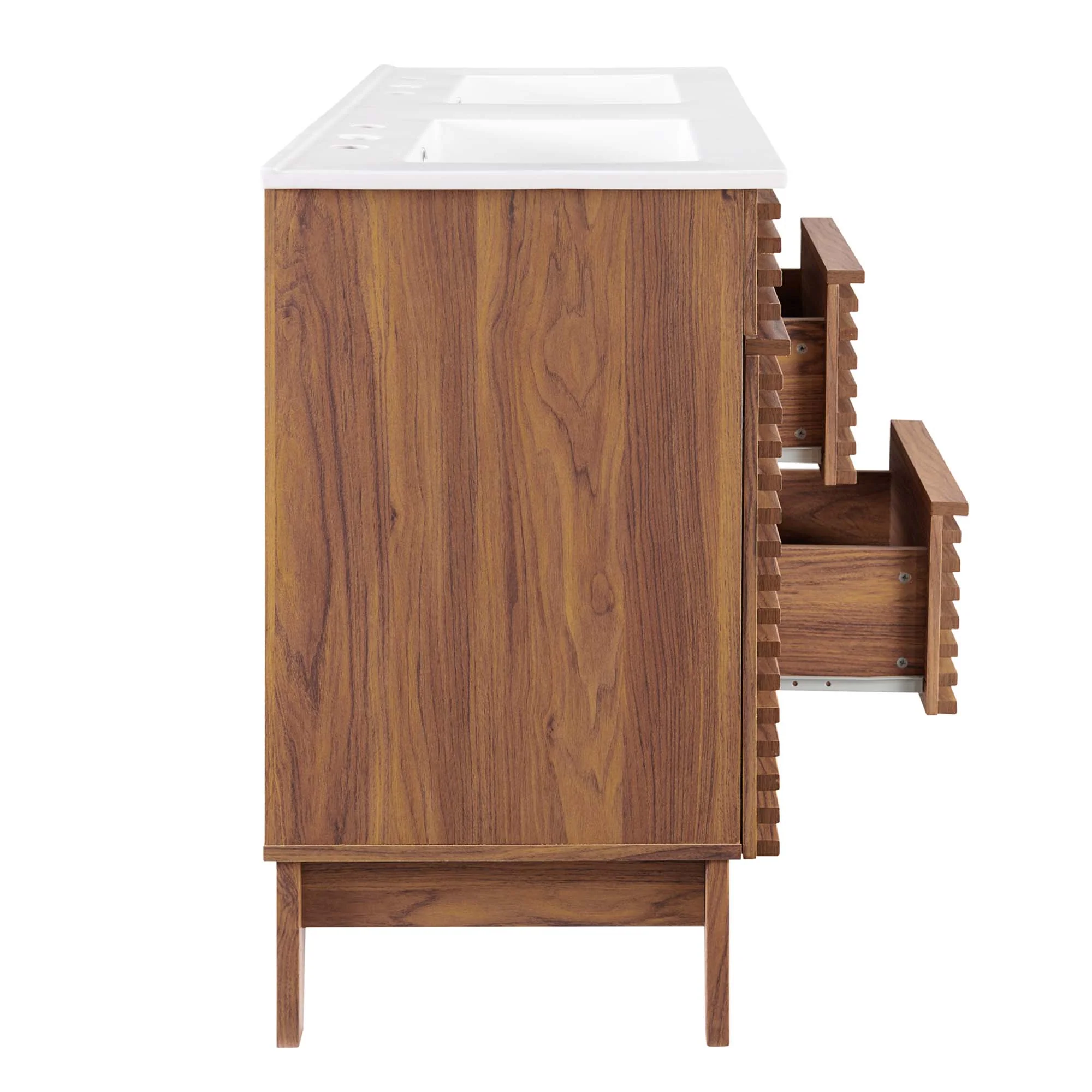 Render 48" Double Sink Bathroom Vanity by Modway - Image 3