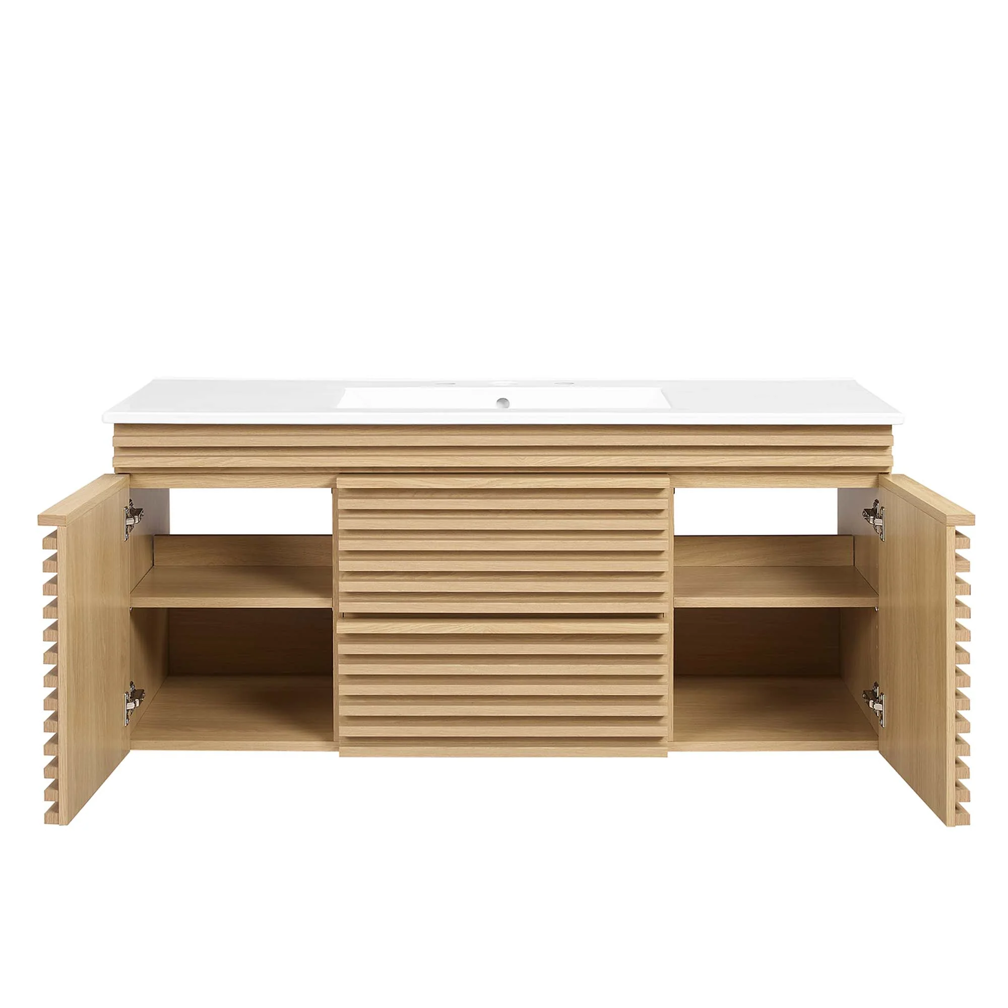 Render 48" Wall-Mount Bathroom Vanity by Modway - Image 11