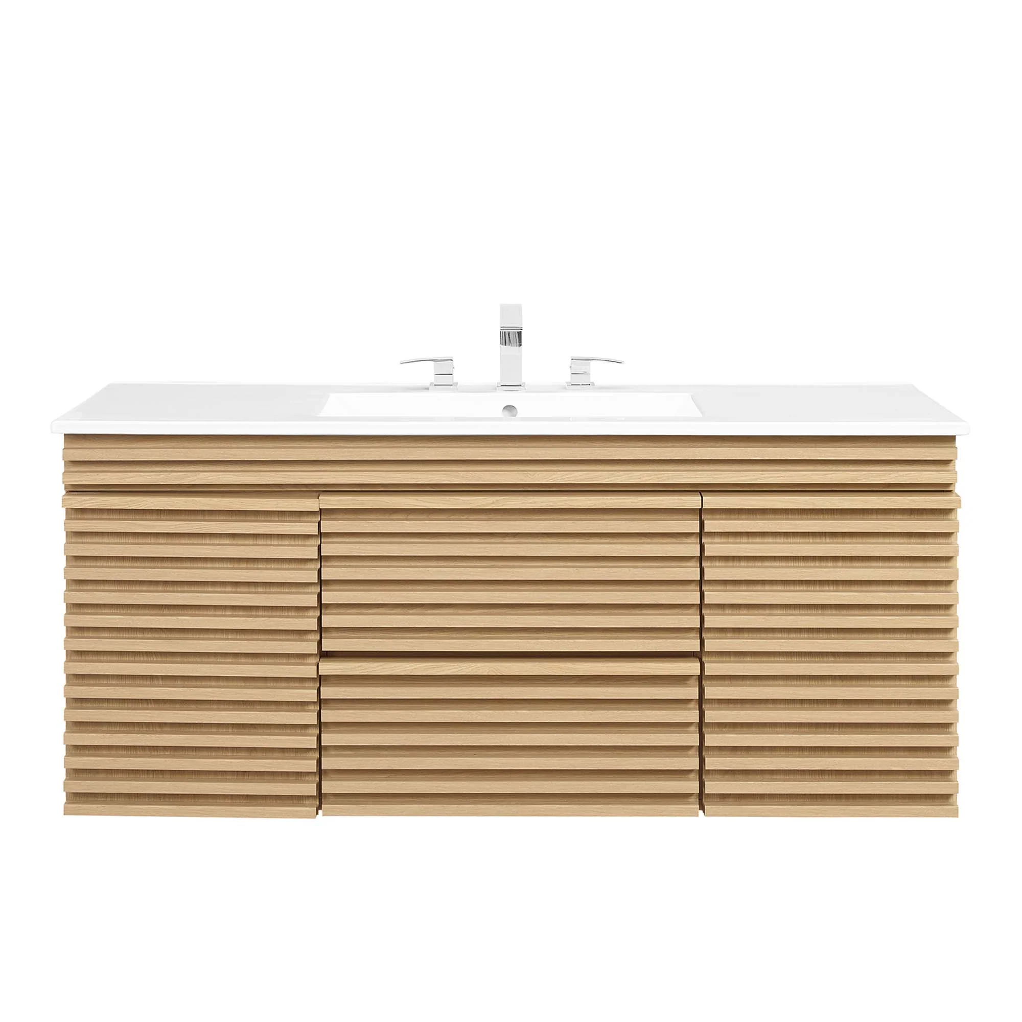 Render 48" Wall-Mount Bathroom Vanity by Modway - Image 14