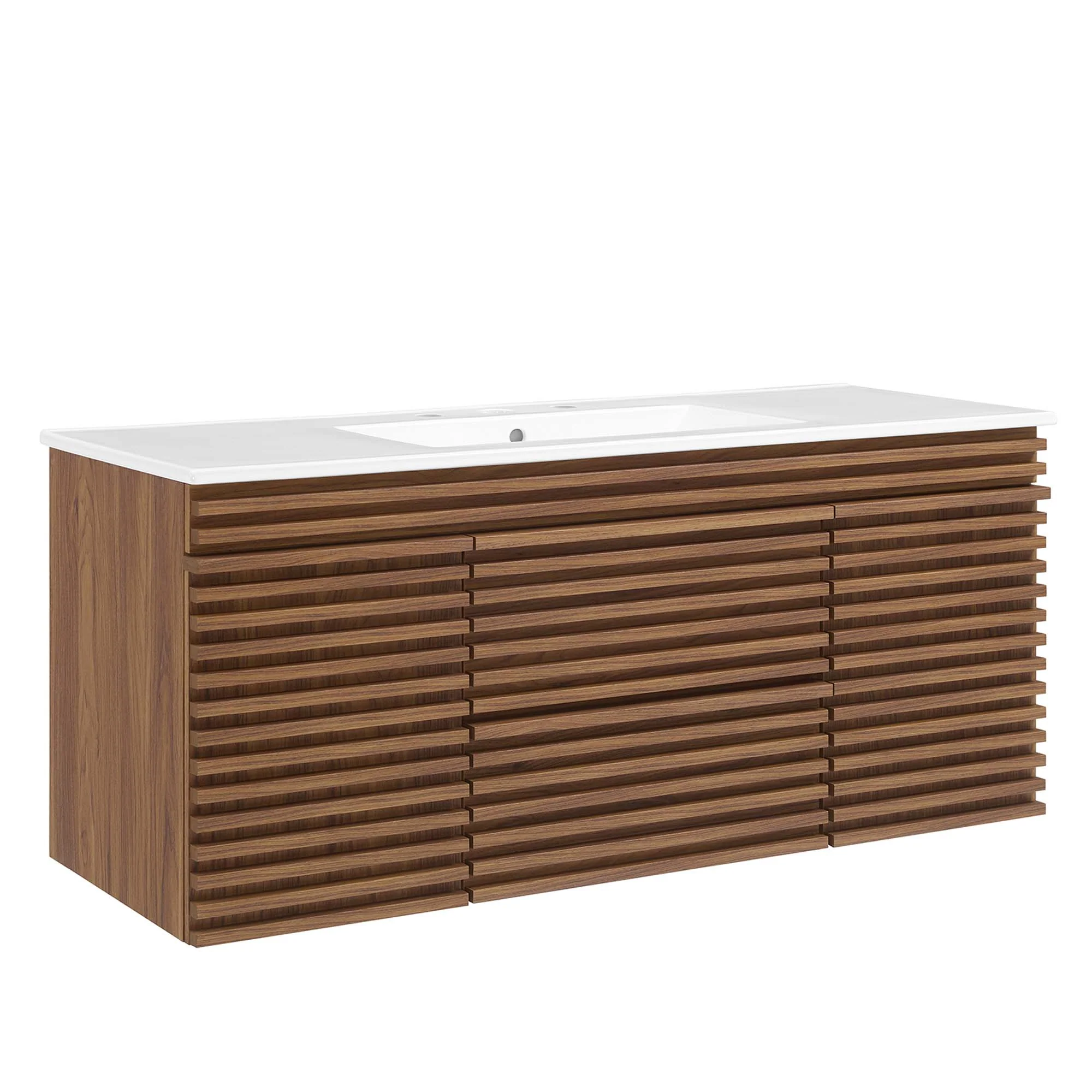Render 48" Wall-Mount Bathroom Vanity by Modway - Image 27