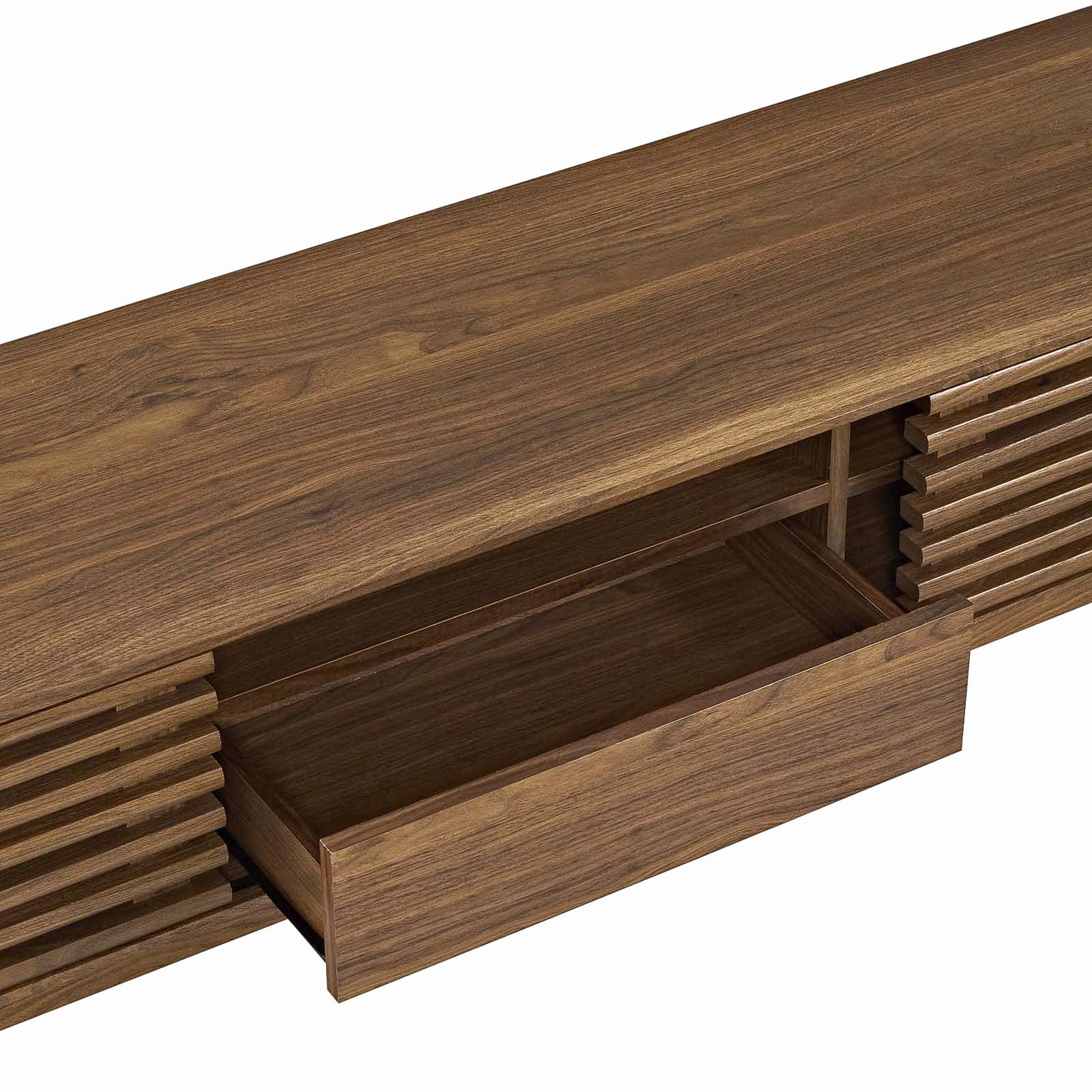 Render 59-Inch Walnut TV Stand by Modway Mid-Century Style - Image 5