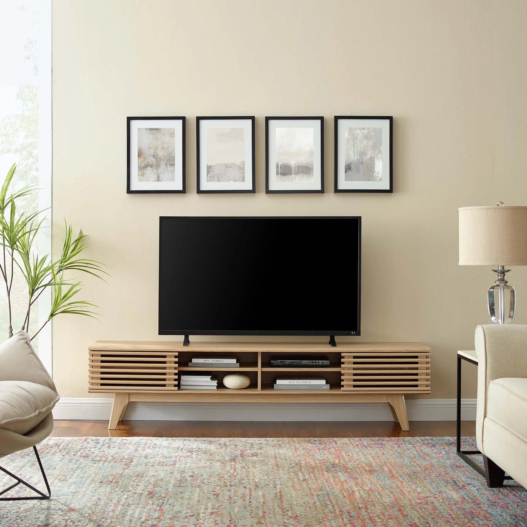 Render 70" Entertainment Center TV Stand by Modway - Image 10