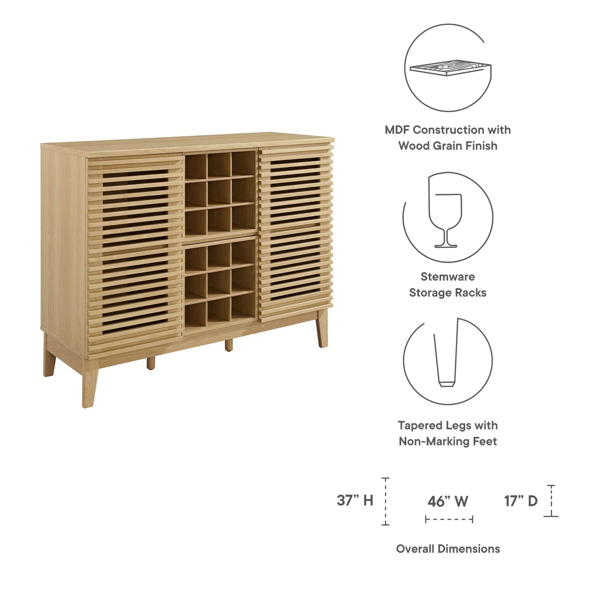 Render Bar Cabinet by Modway - Image 18