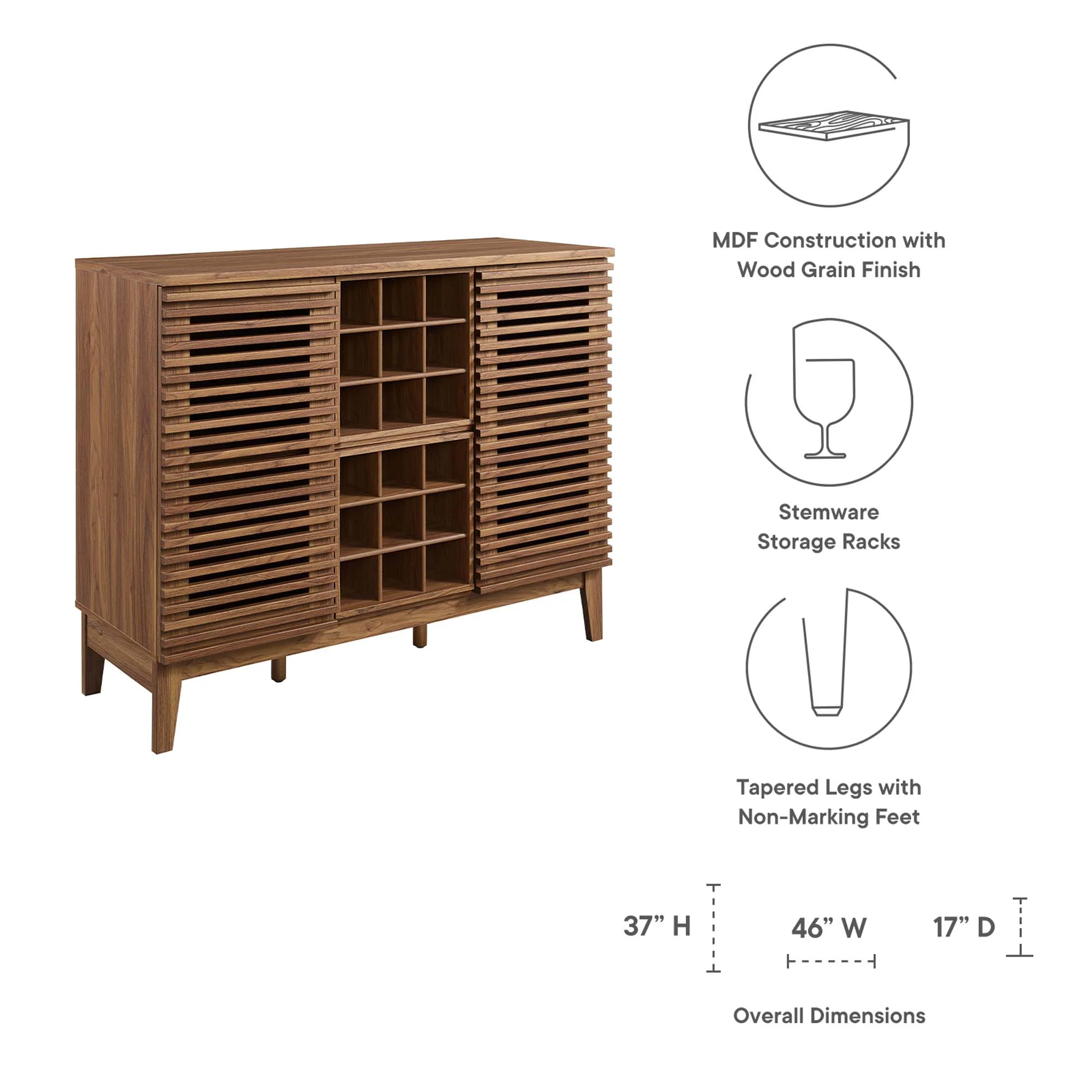 Render Bar Cabinet by Modway - Image 19