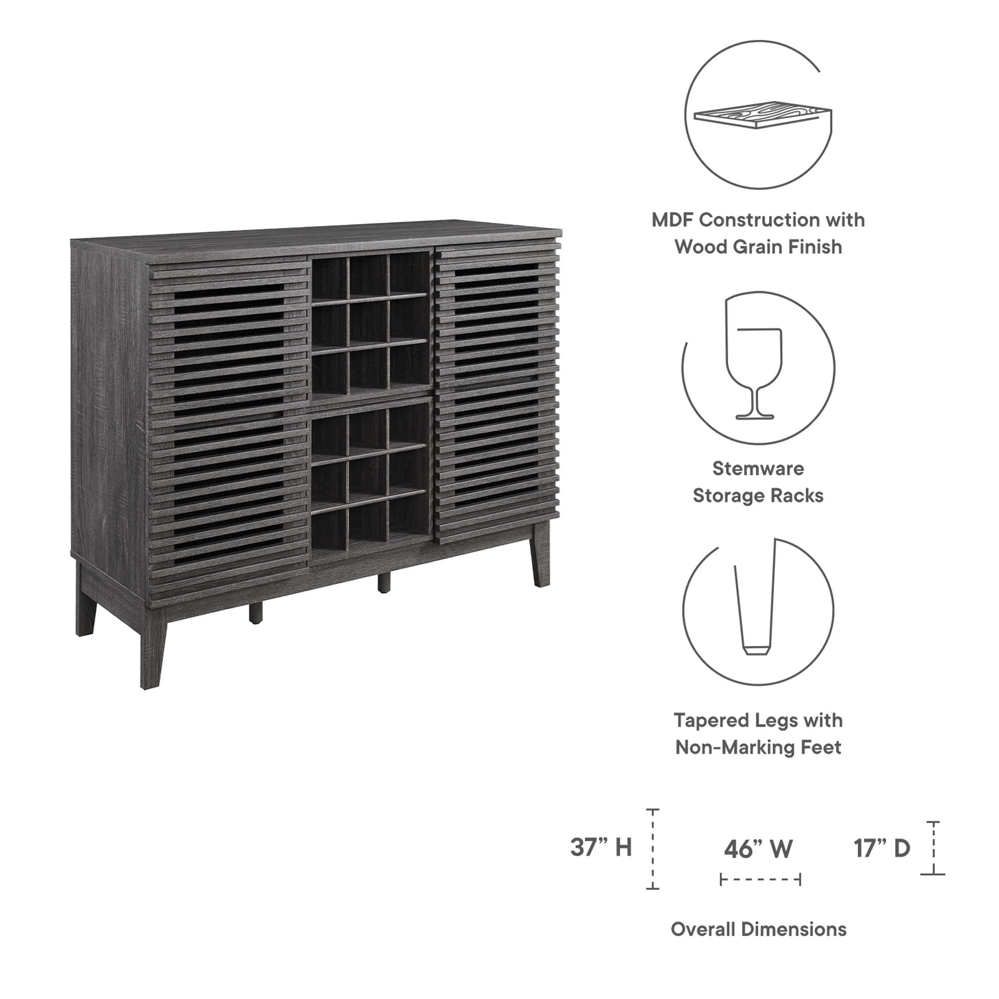 Render Bar Cabinet by Modway - Image 2