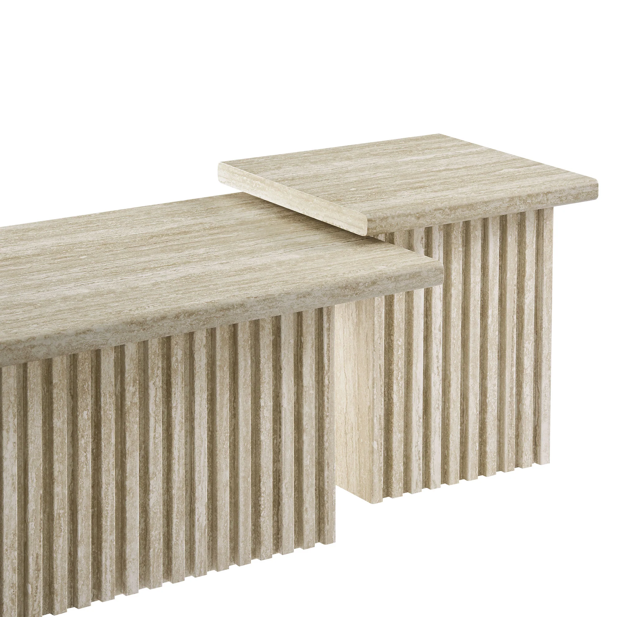 Render Nesting Coffee Tables Set of 2 by Modway - Image 9