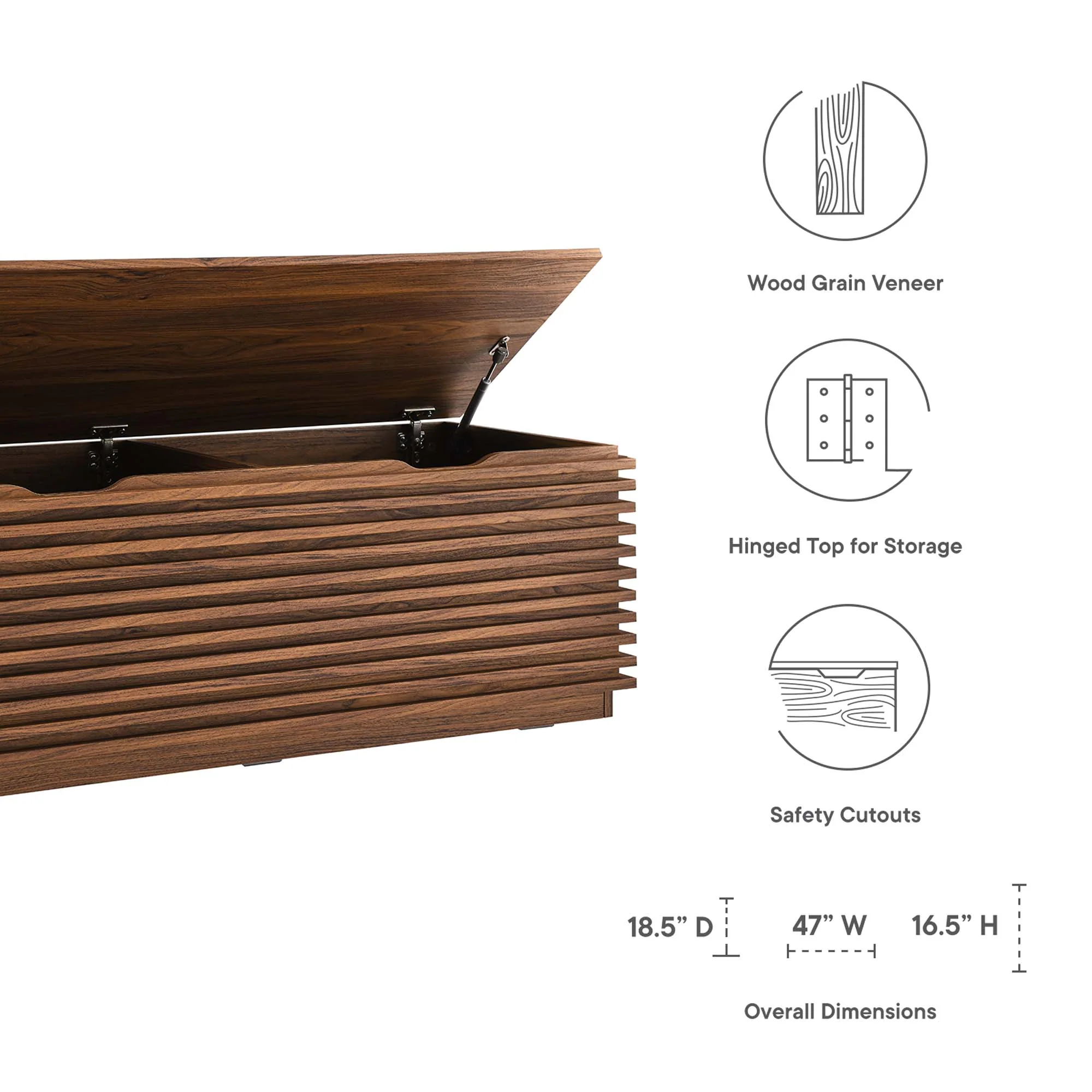 Render Storage Bench by Modway - Image 18