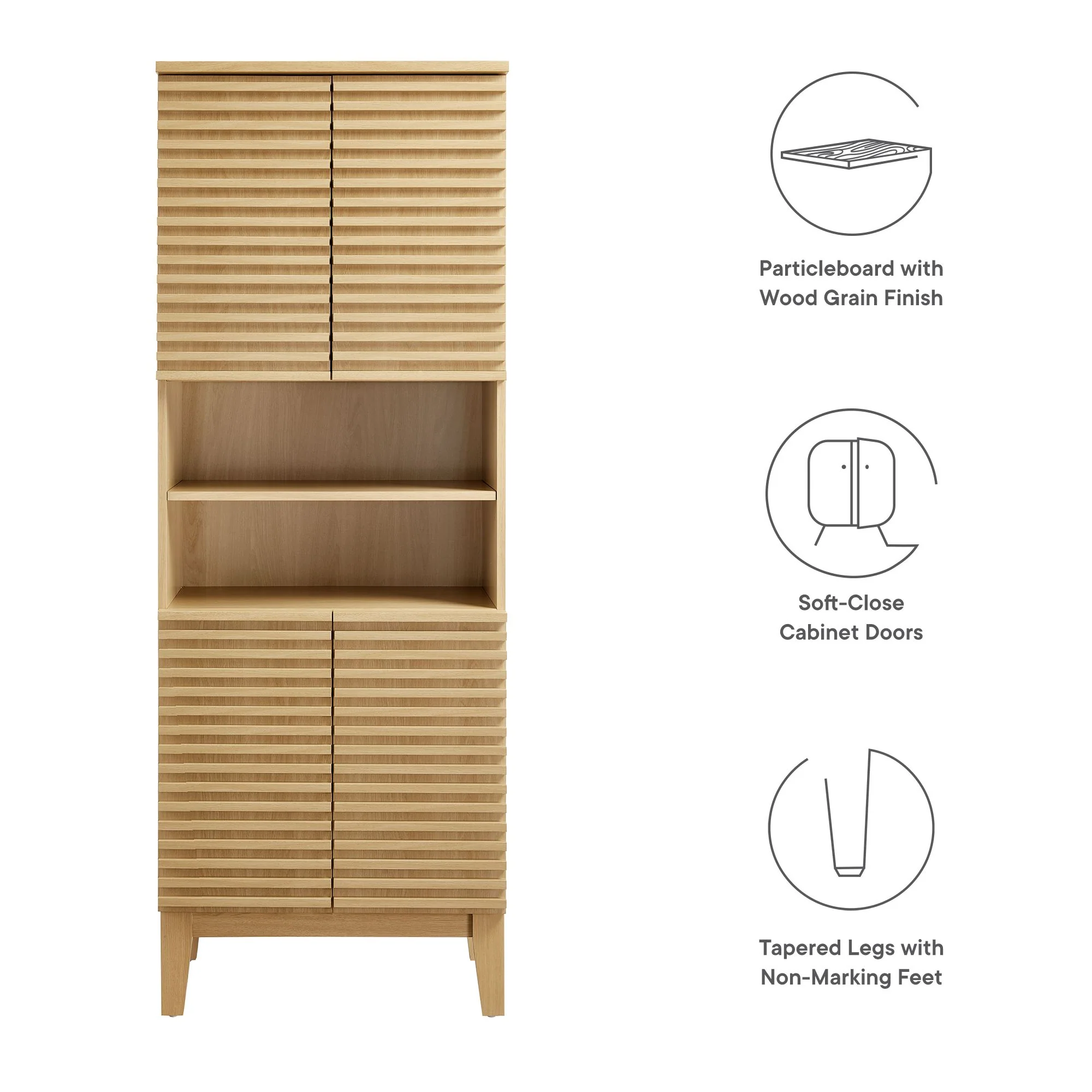 Render Tall Bathroom Storage Cabinet by Modway - Image 13