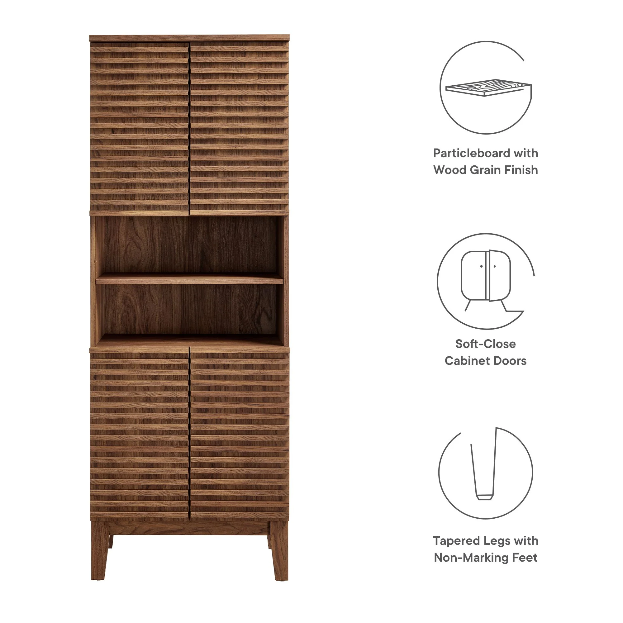 Render Tall Bathroom Storage Cabinet by Modway - Image 2