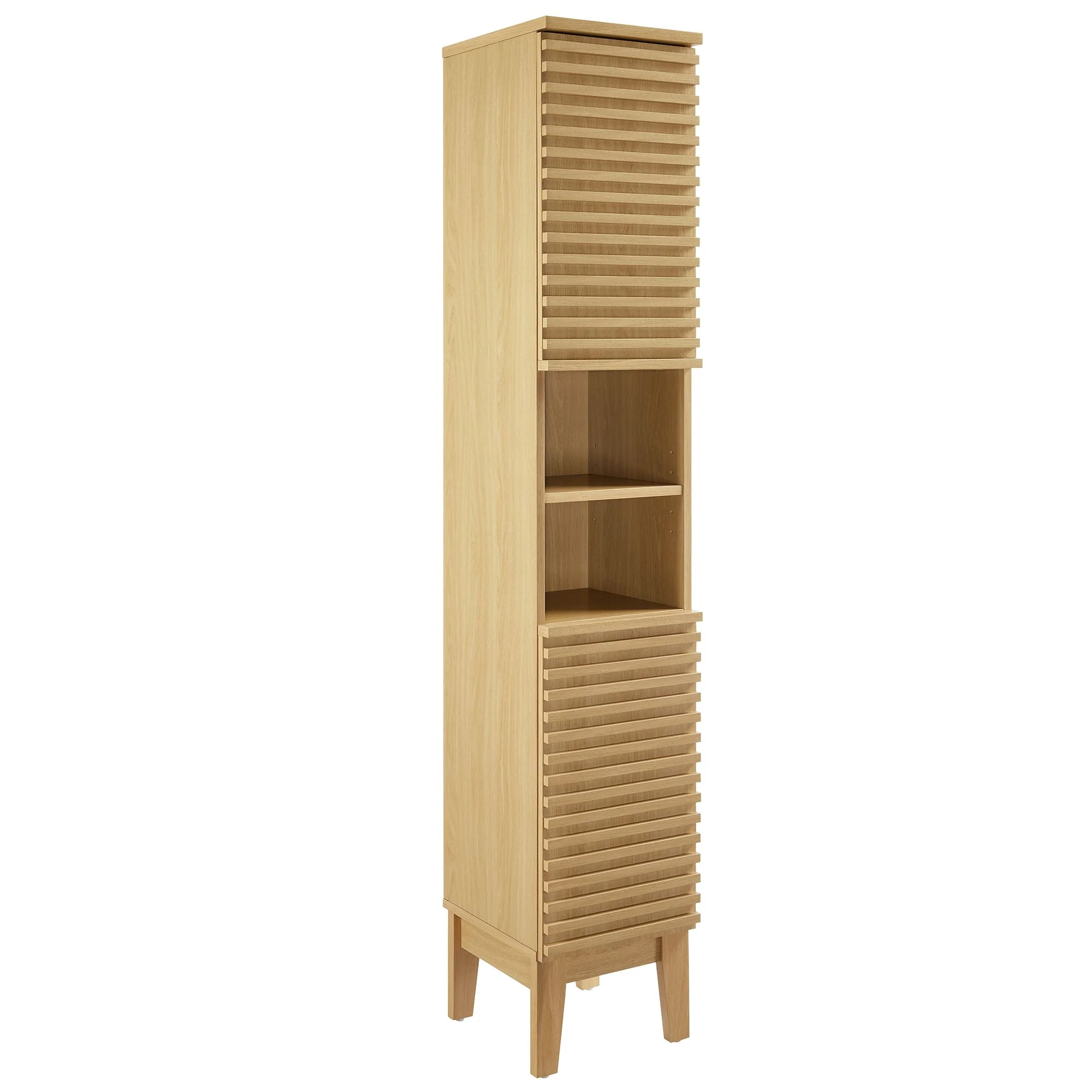 Render Tall Narrow Bathroom Storage Cabinet by Modway - Image 14