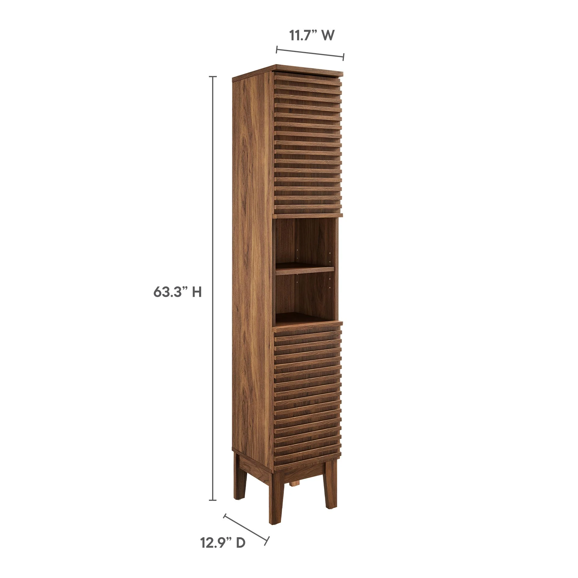 Render Tall Narrow Bathroom Storage Cabinet by Modway - Image 3