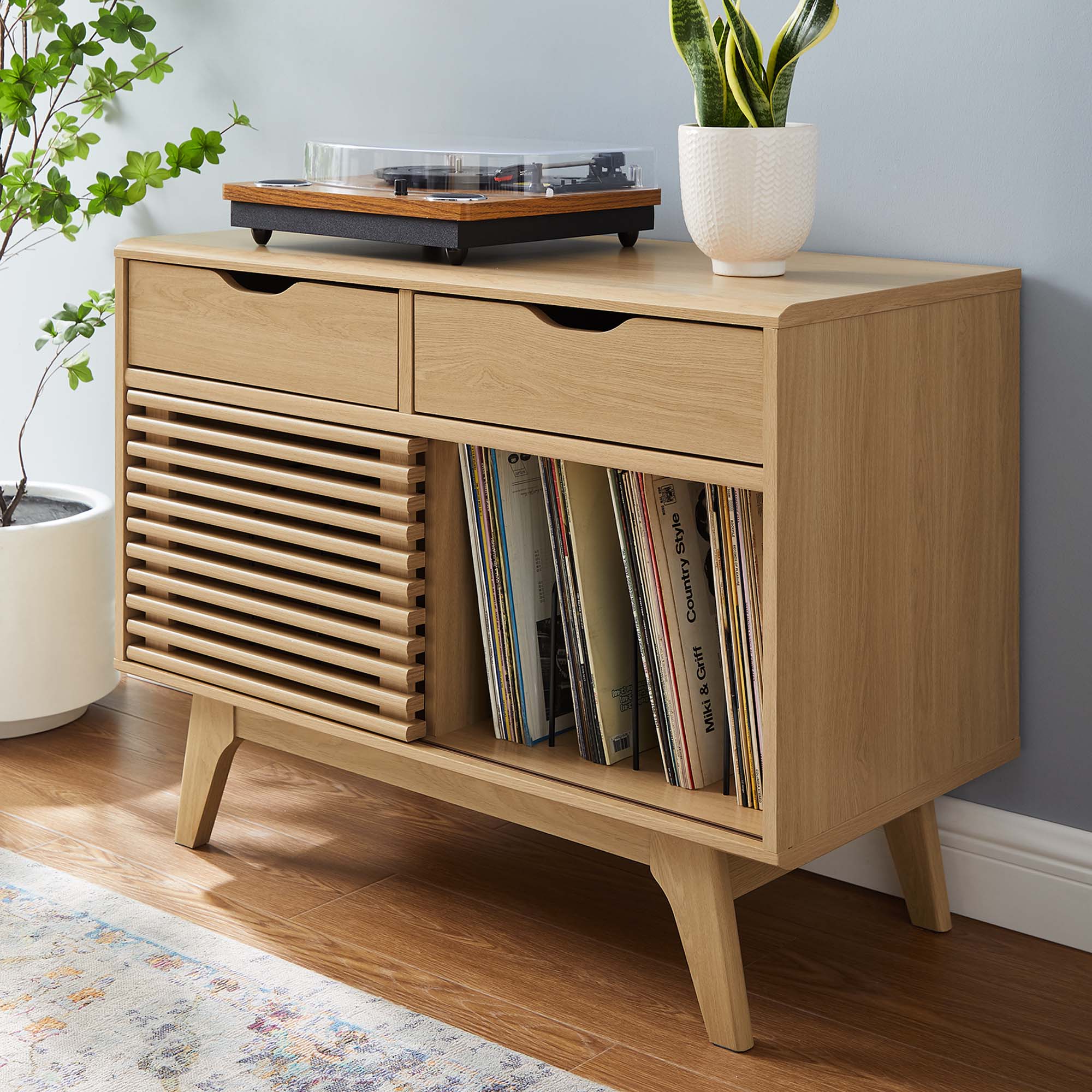 Render Vinyl Record Display Stand by Modway - Image 8