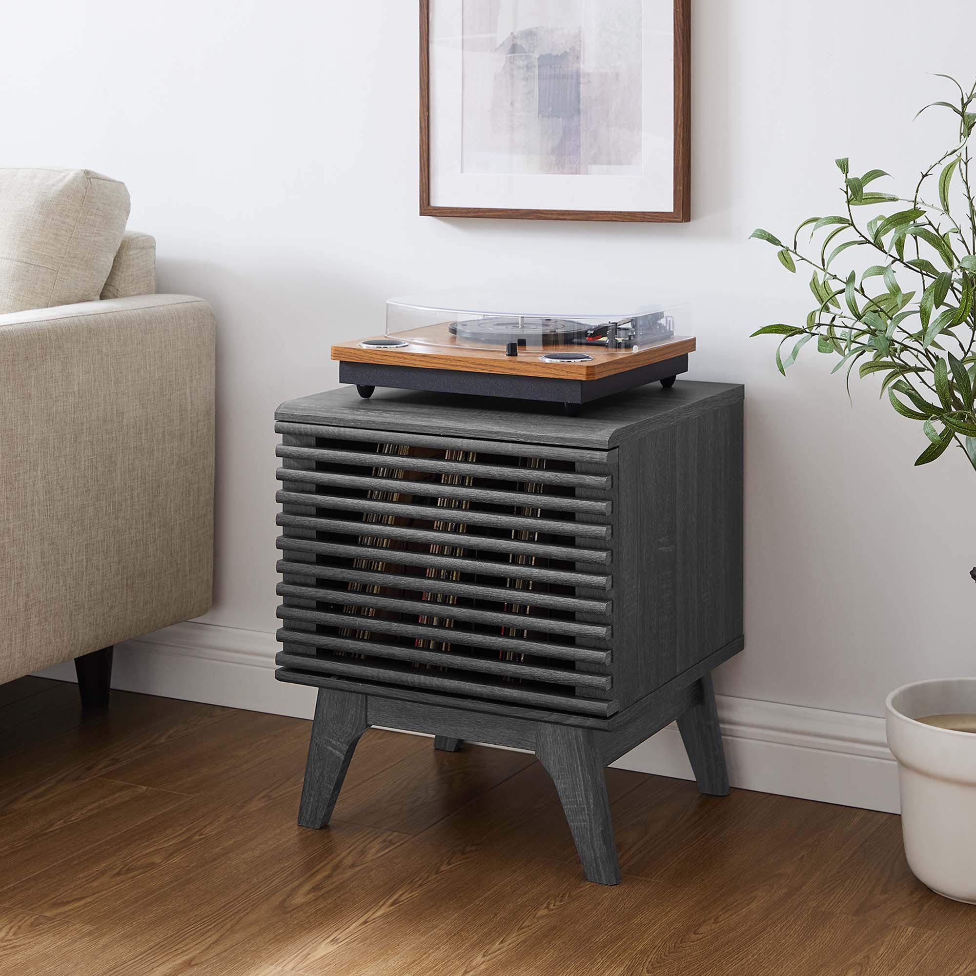 Render Vinyl Record Display Stand by Modway - Image 9