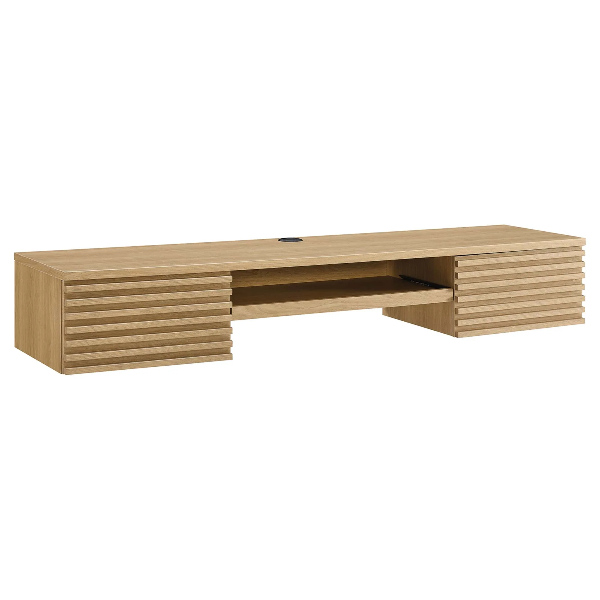 Render Wall Mount Wood Office Desk by Modway - Image 20