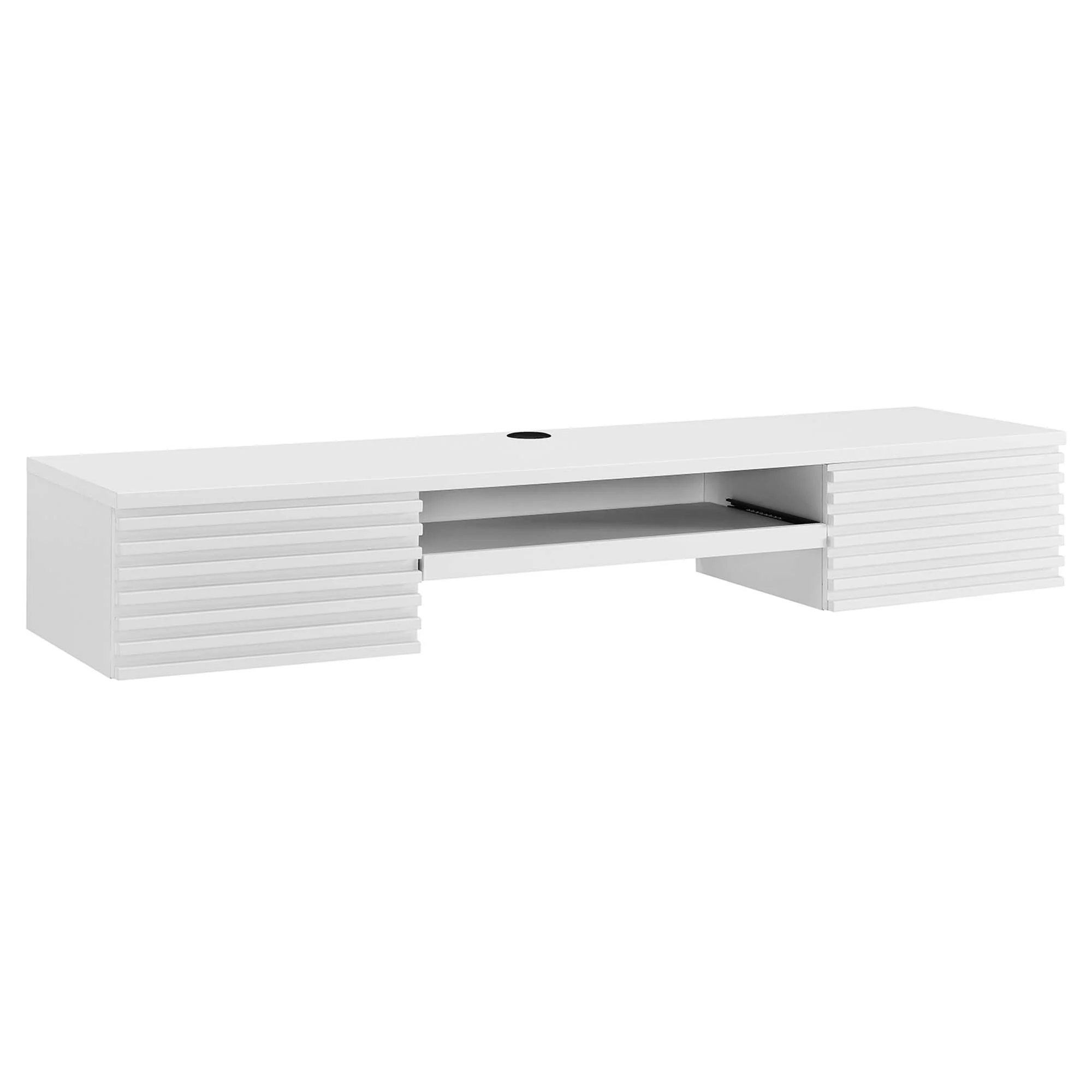 Render Wall Mount Wood Office Desk by Modway - Image 21