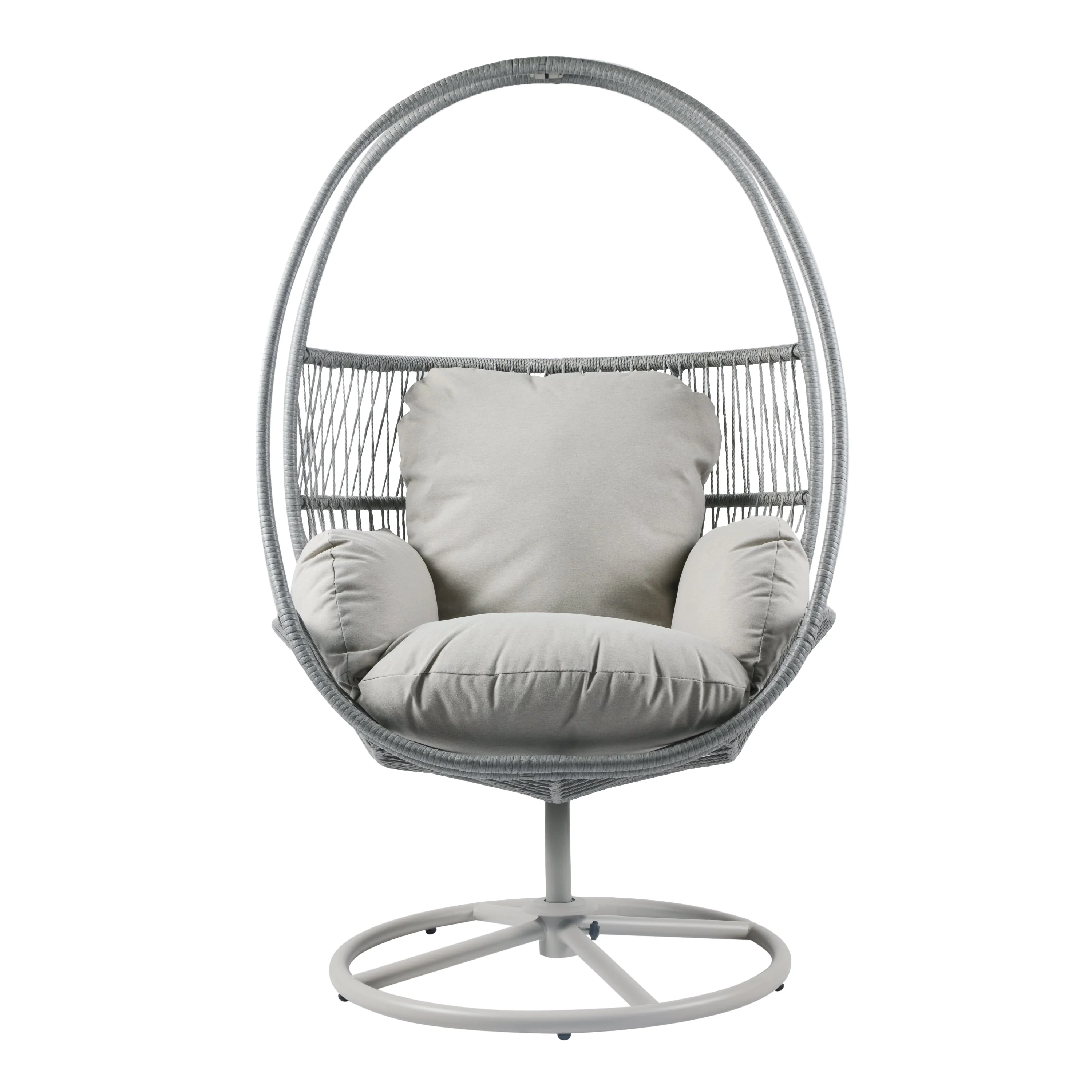 Reno Outdoor Wicker Swivel Lounge Chair - Image 3