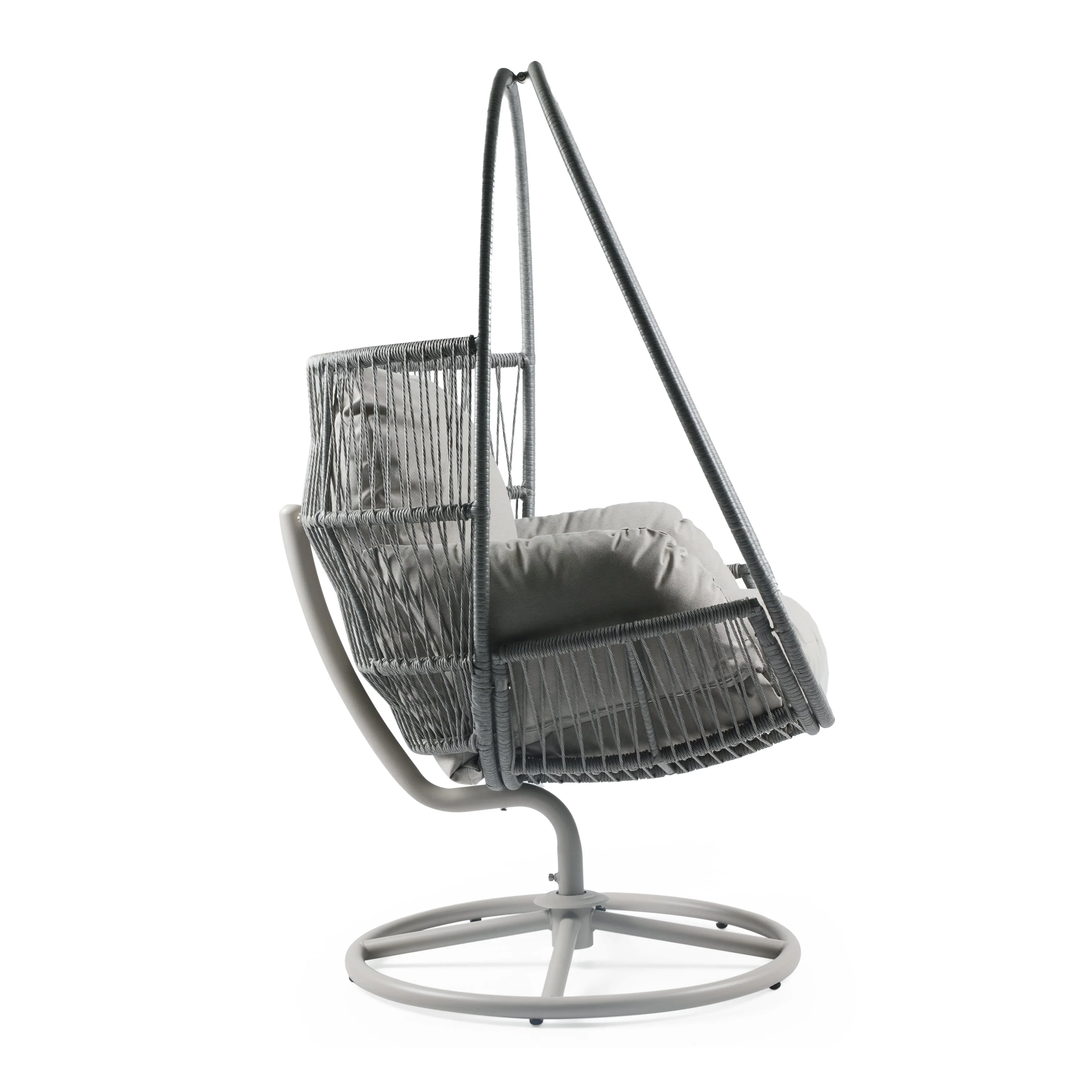Reno Outdoor Wicker Swivel Lounge Chair - Image 5