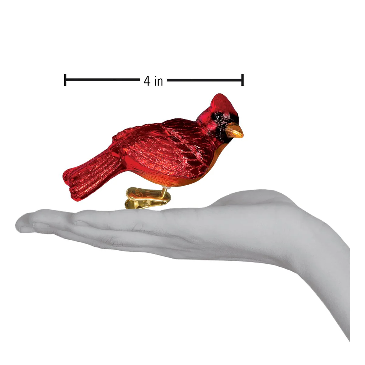 Resting Cardinal Ornament - Image 4