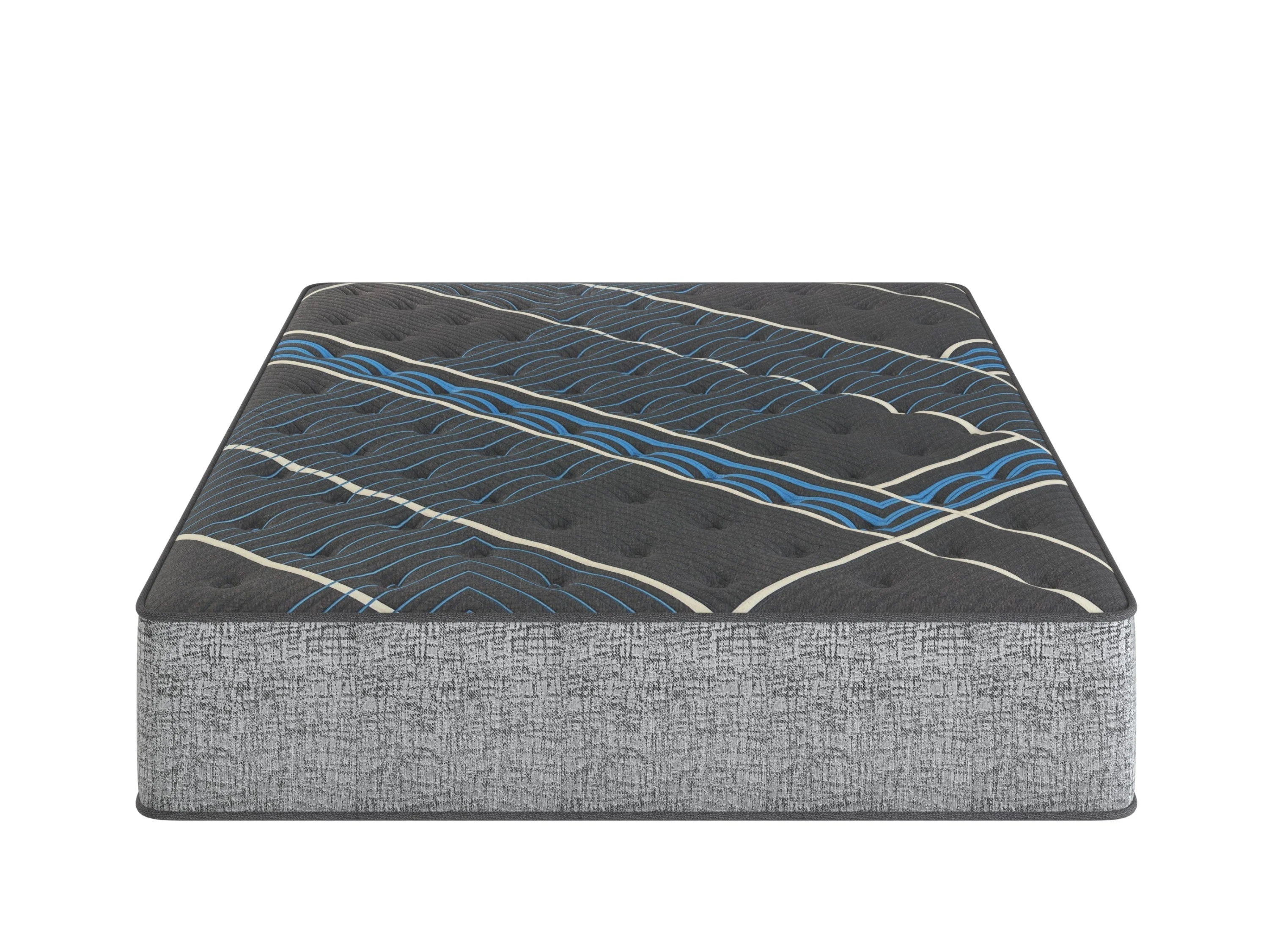 Restonic comfort care 14' hybrid mattress, individual pocketed coil mattress , firm comfort - Image 22