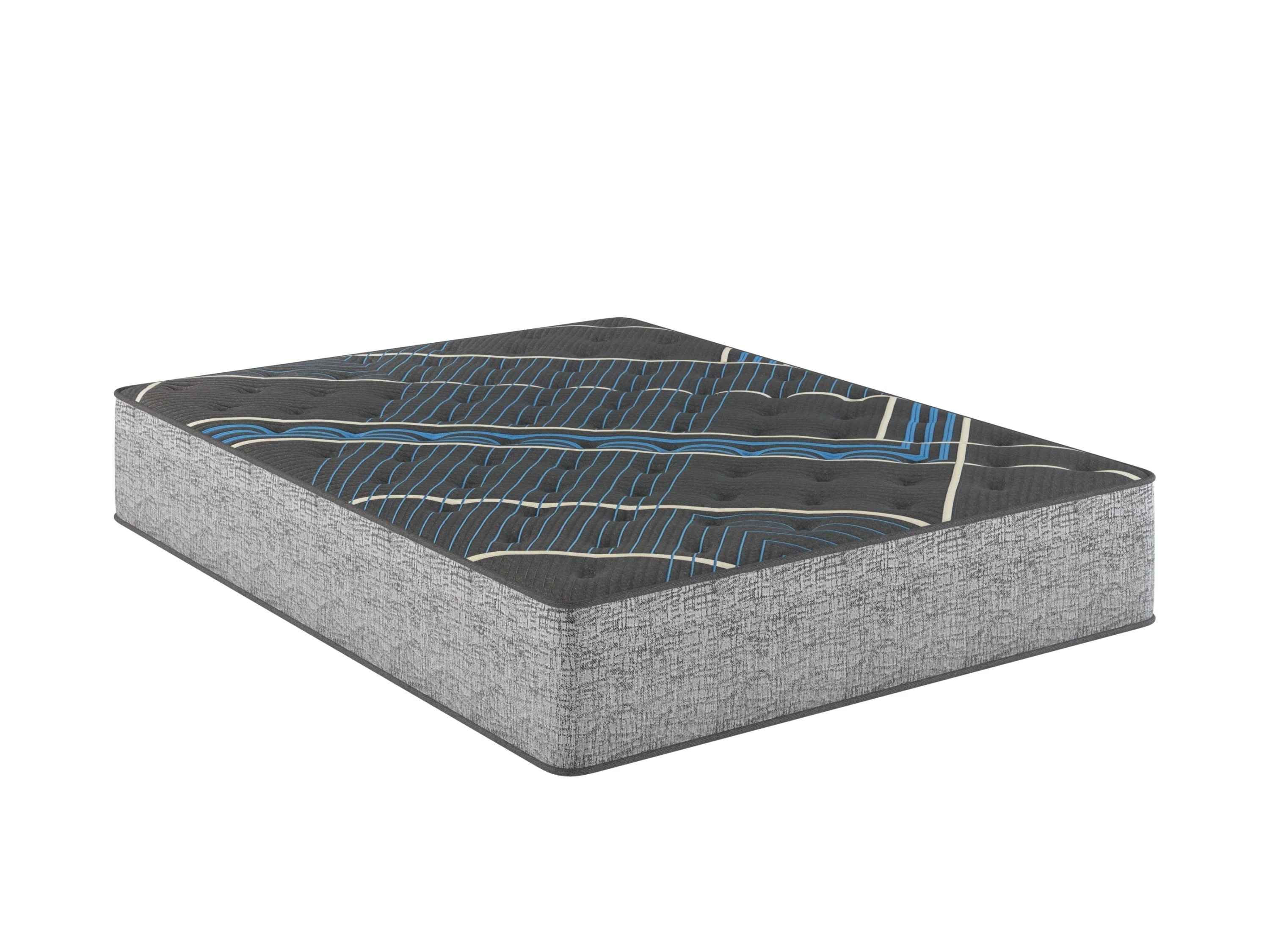 Restonic comfort care 14' hybrid mattress, individual pocketed coil mattress , firm comfort - Image 29