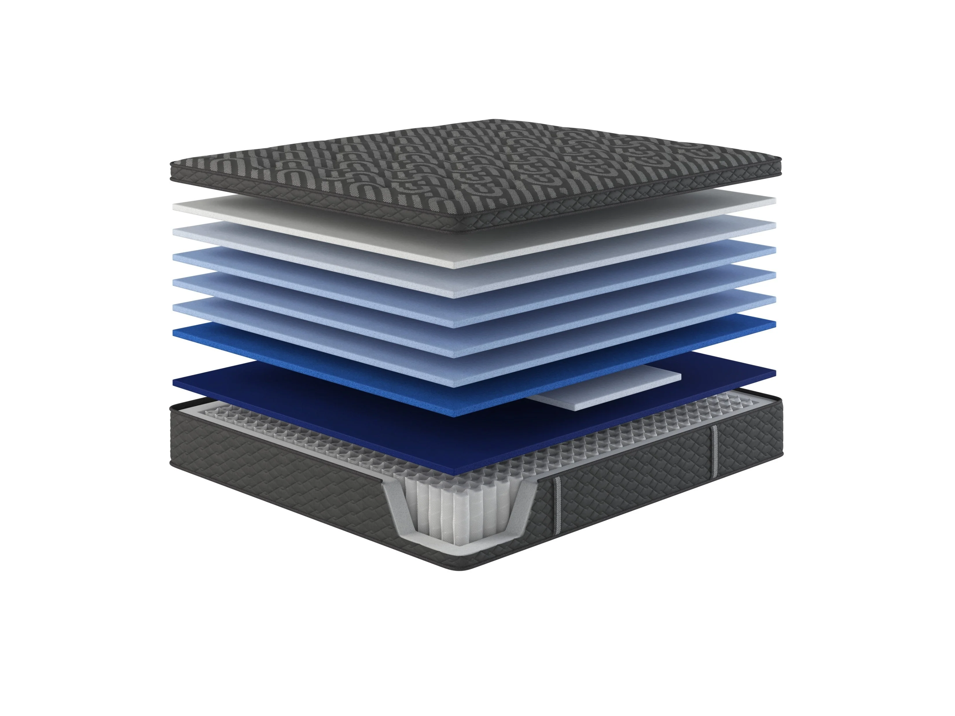 Restonic comfortcare 14” euro top hybrid mattress - Image 2
