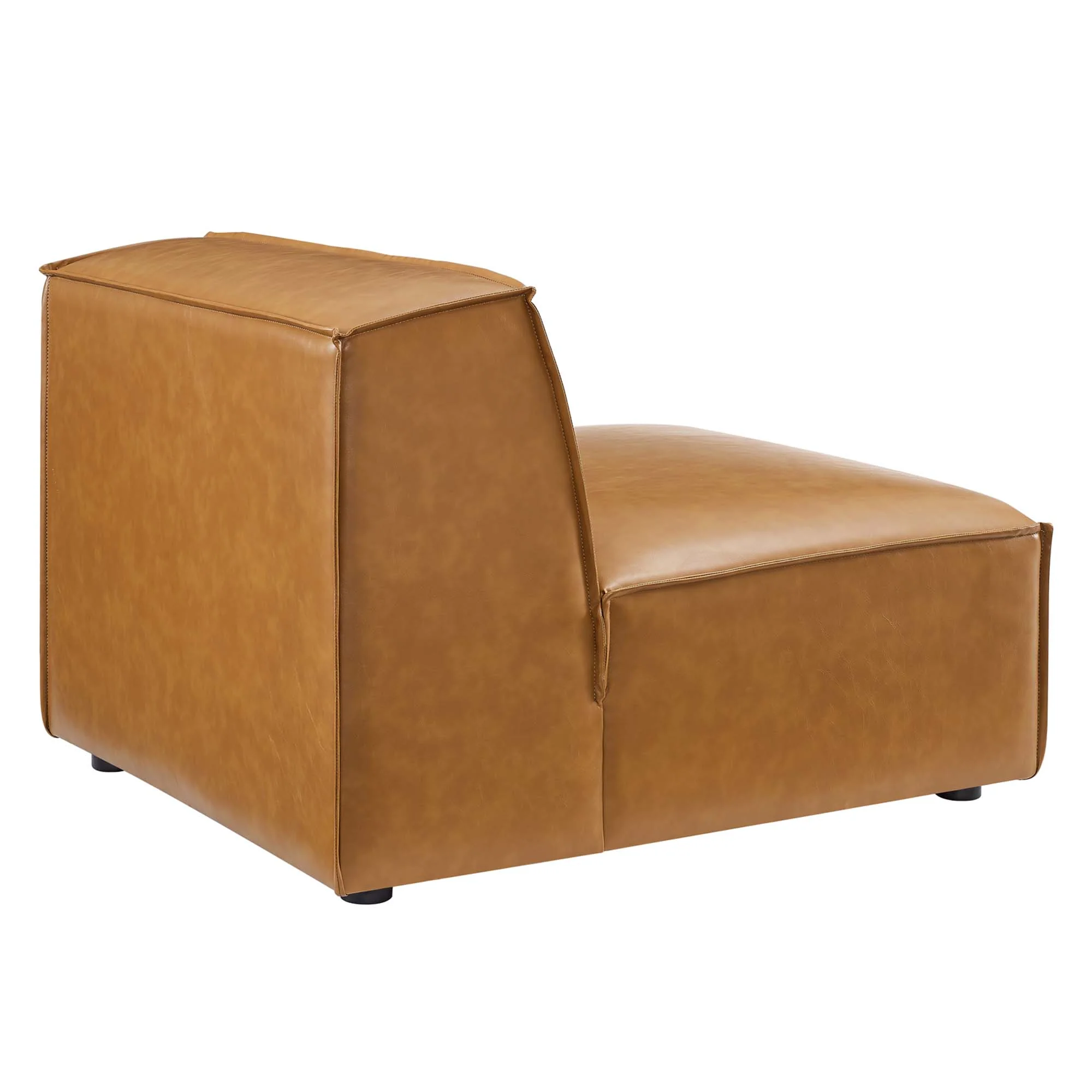 Restore 4-Piece Vegan Leather Sectional Sofa by Modway - Image 5