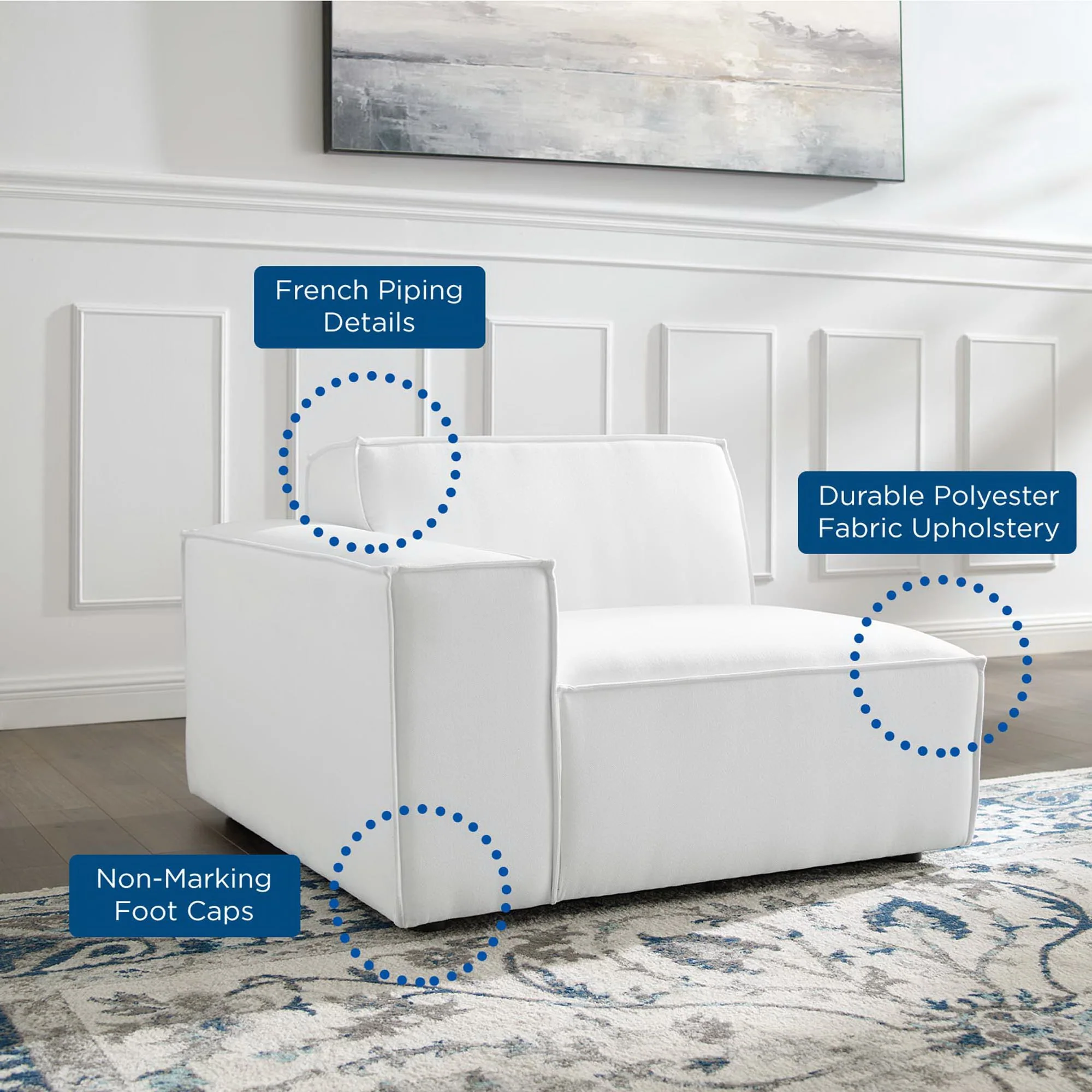 Restore Left-Arm Sectional Sofa Chair by Modway - Image 2