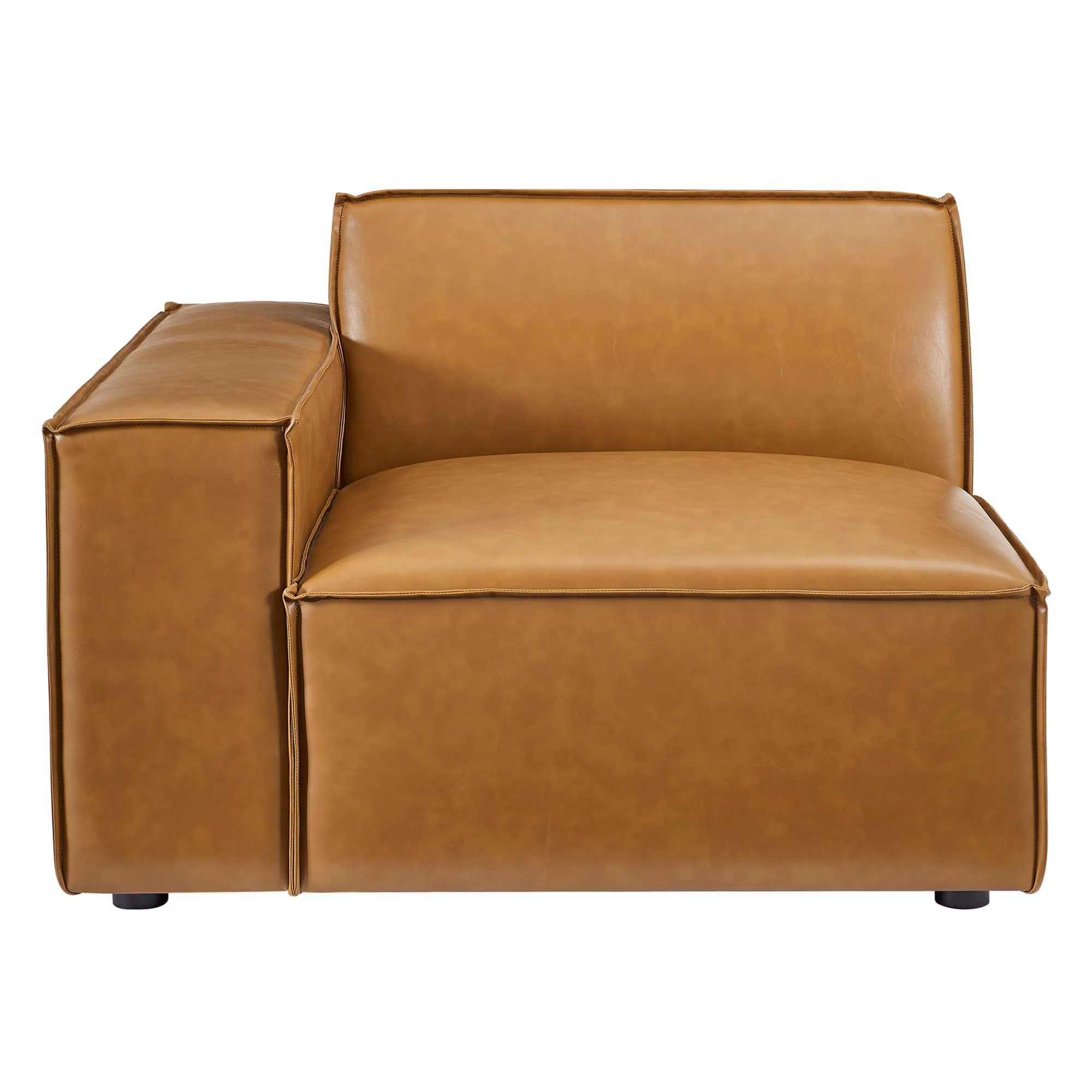 Restore Vegan Leather Loveseat by Modway - Image 7