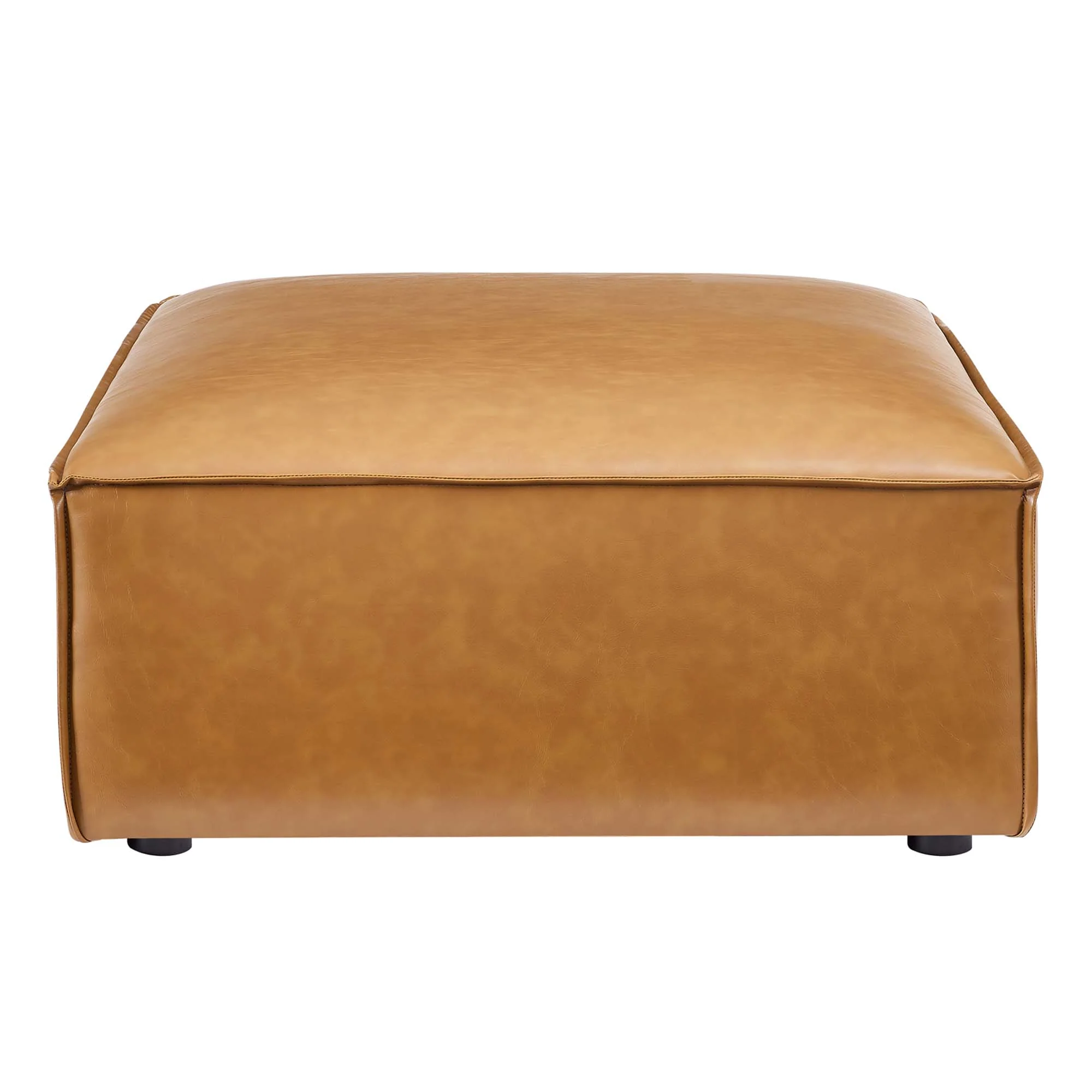 Restore Vegan Leather Ottoman by Modway - Image 2