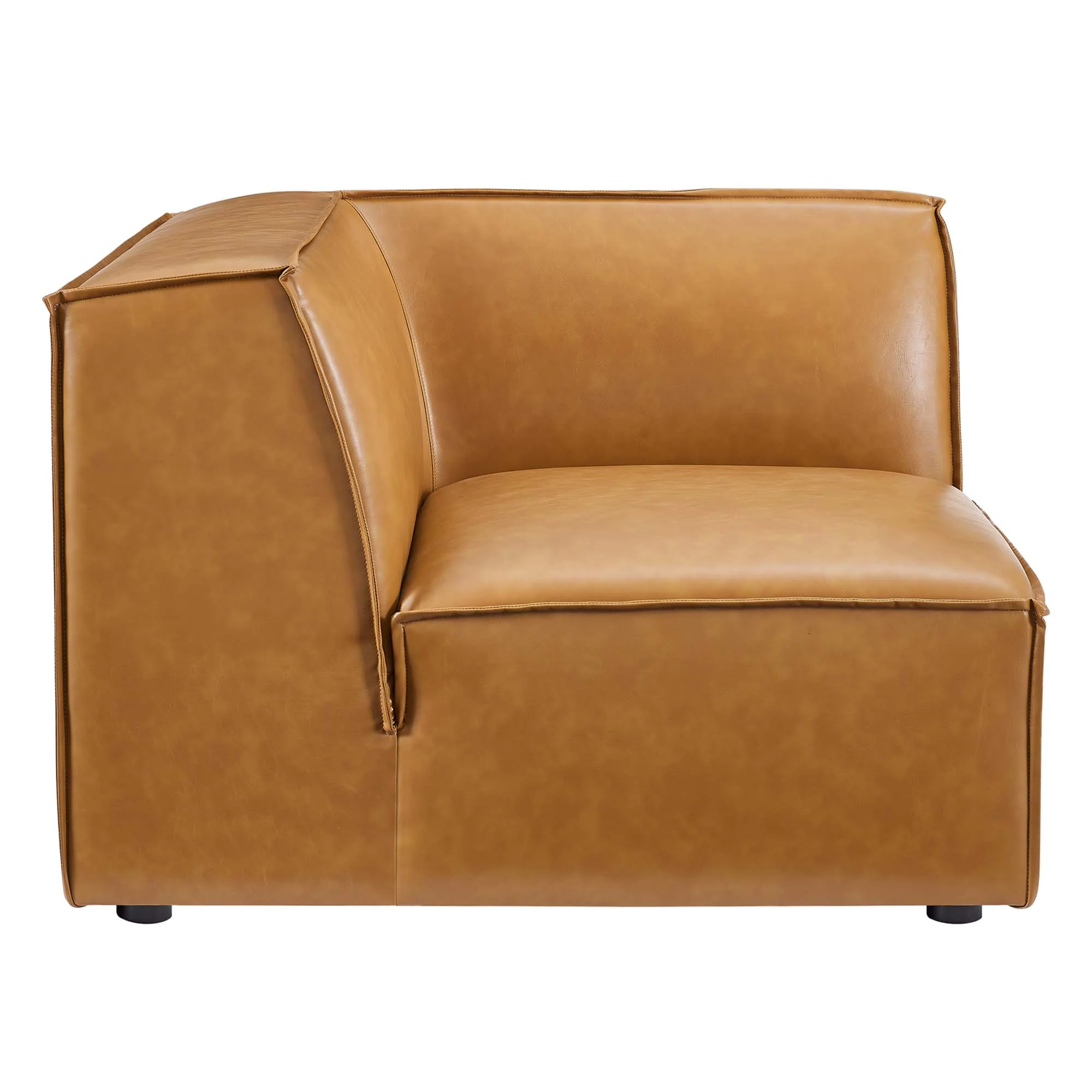 Restore Vegan Leather Sectional Sofa Corner Chair by Modway - Image 4