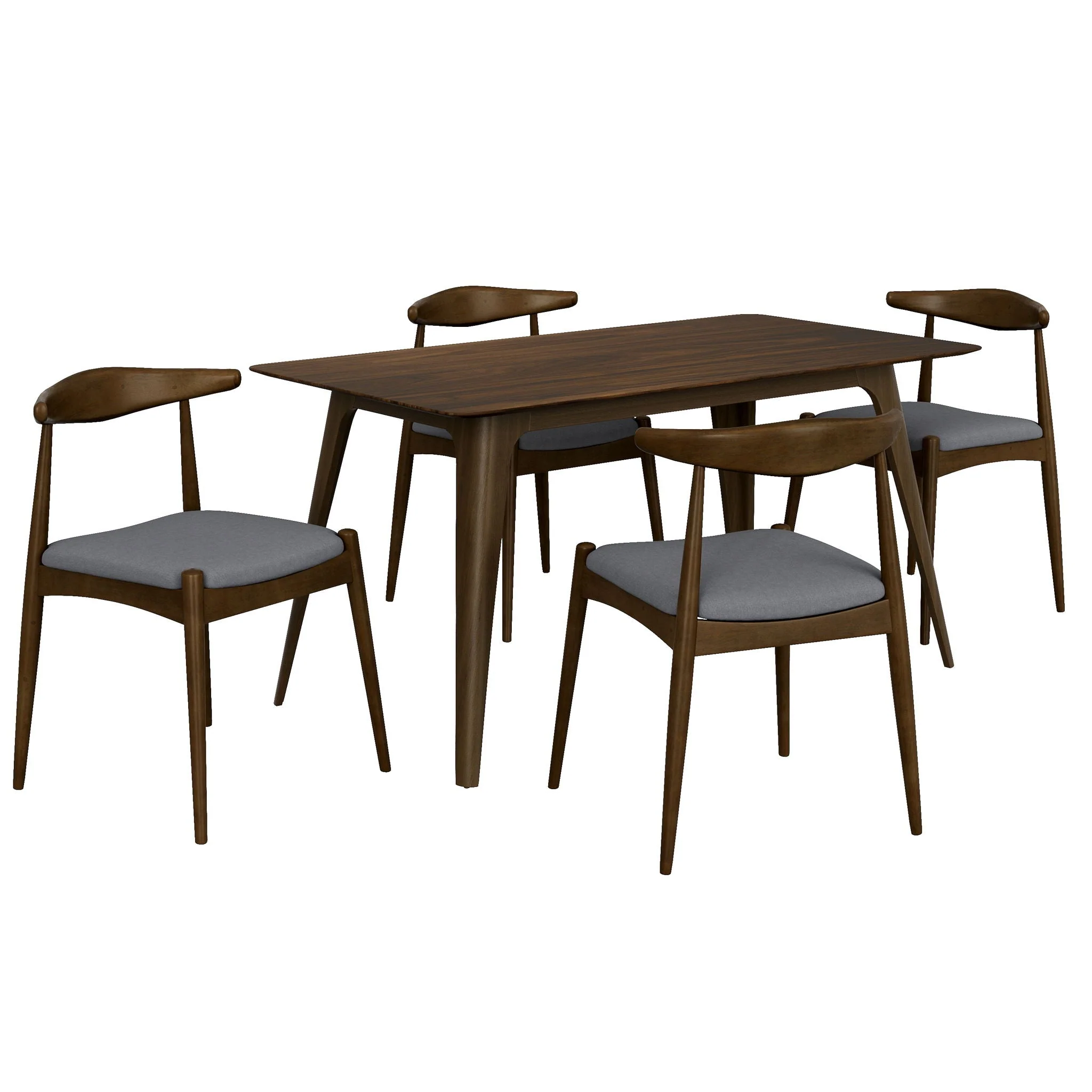 Retro Elegant 5 Piece Dining Set - Image 2