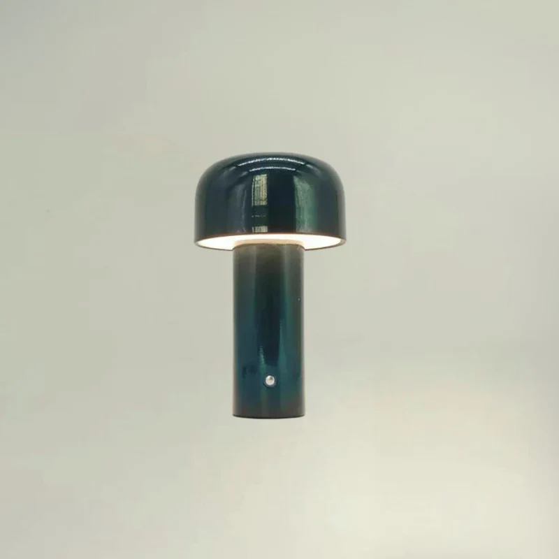 Retro Mushroom LED Table Lamp Touch Sensor Dimmable Rechargeable Desk Light - Image 13