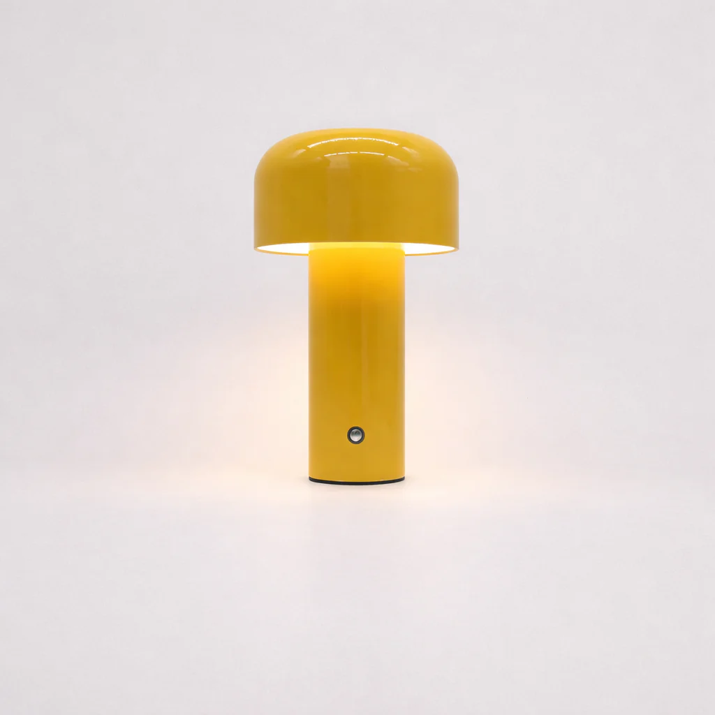 Retro Mushroom LED Table Lamp Touch Sensor Dimmable Rechargeable Desk Light - Image 8