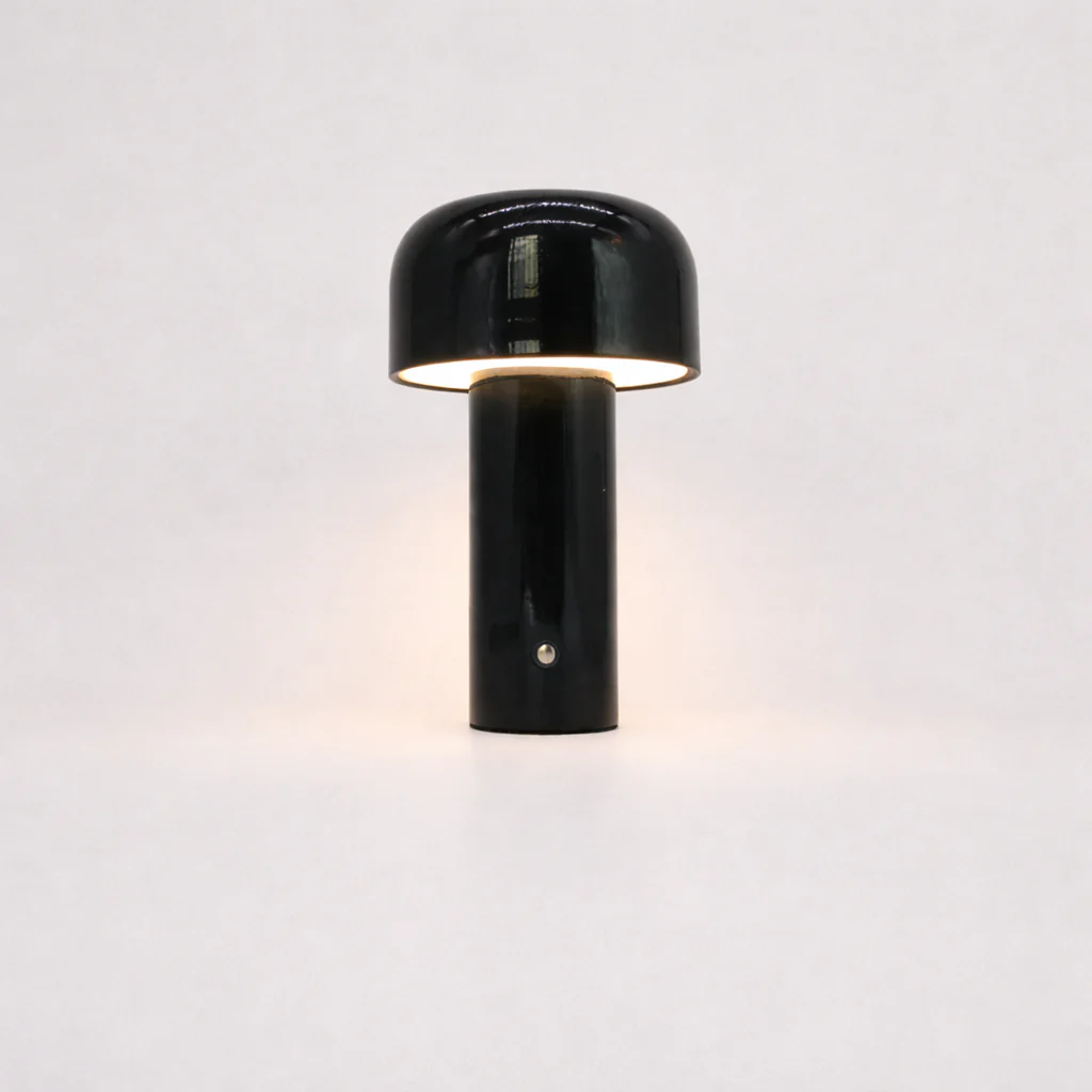 Retro Mushroom LED Table Lamp Touch Sensor Dimmable Rechargeable Desk Light - Image 9
