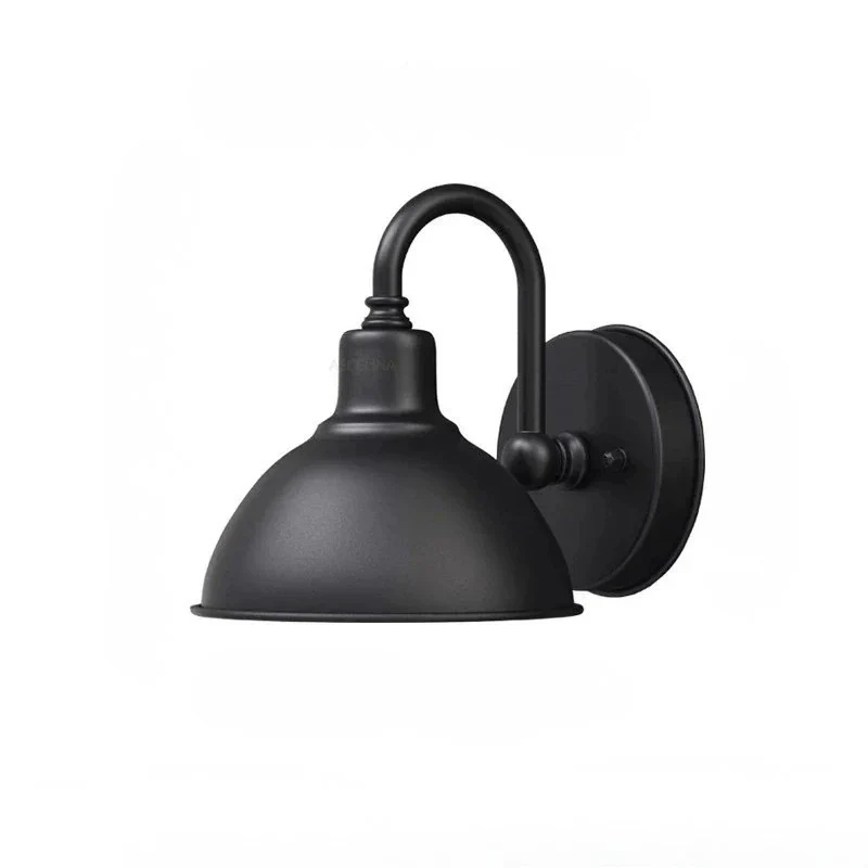 Retro Waterproof Outdoor Wall Lantern Vintage Iron Garden Balcony Sconce - Image 10