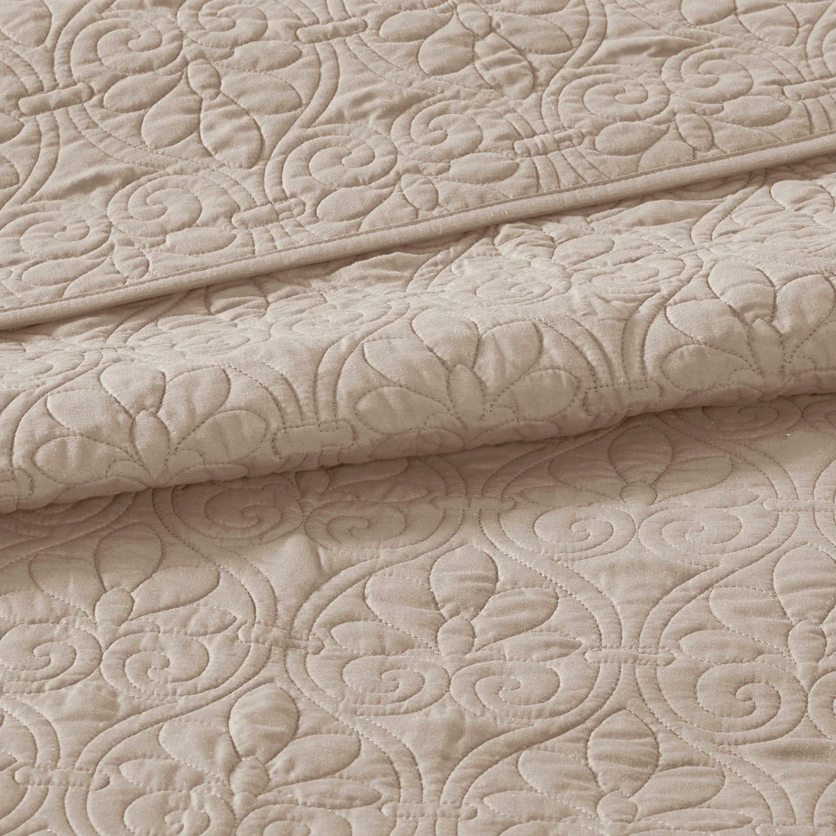 Reversible Quilt Set Khaki Full/Queen - Image 7