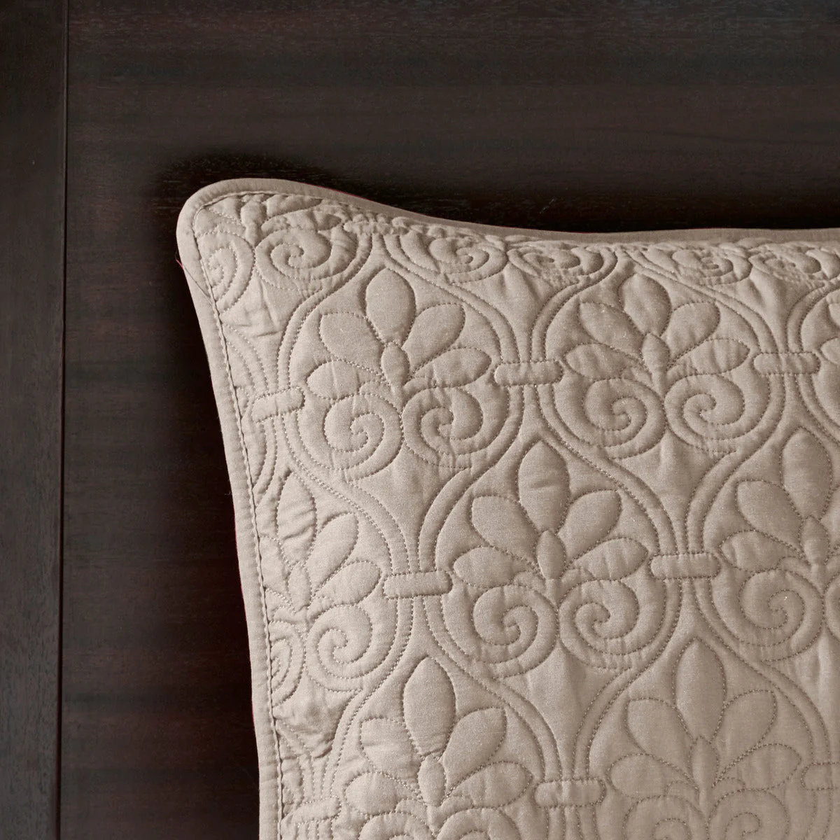 Reversible Quilt Set Khaki King/Cal King - Image 2