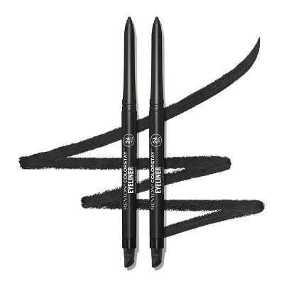 Revlon Colorstay Waterproof Eyeliner Built-in Smudger 201 Black 0.01oz/2ct - New - Image 2