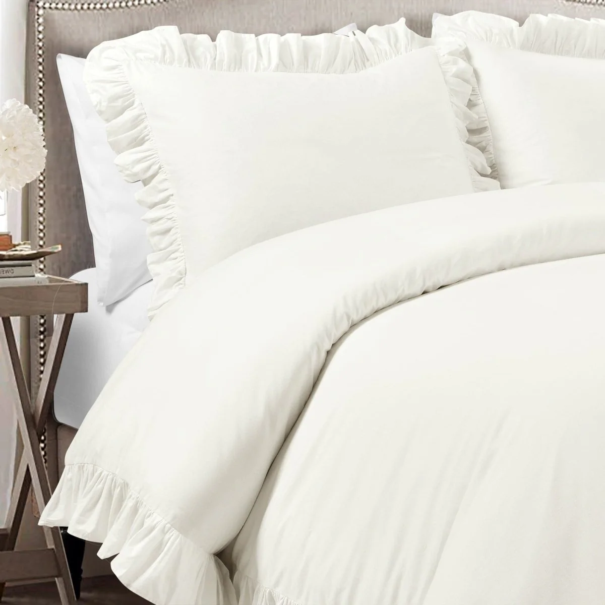 Reyna 100% Cotton Duvet Cover Set - Image 10