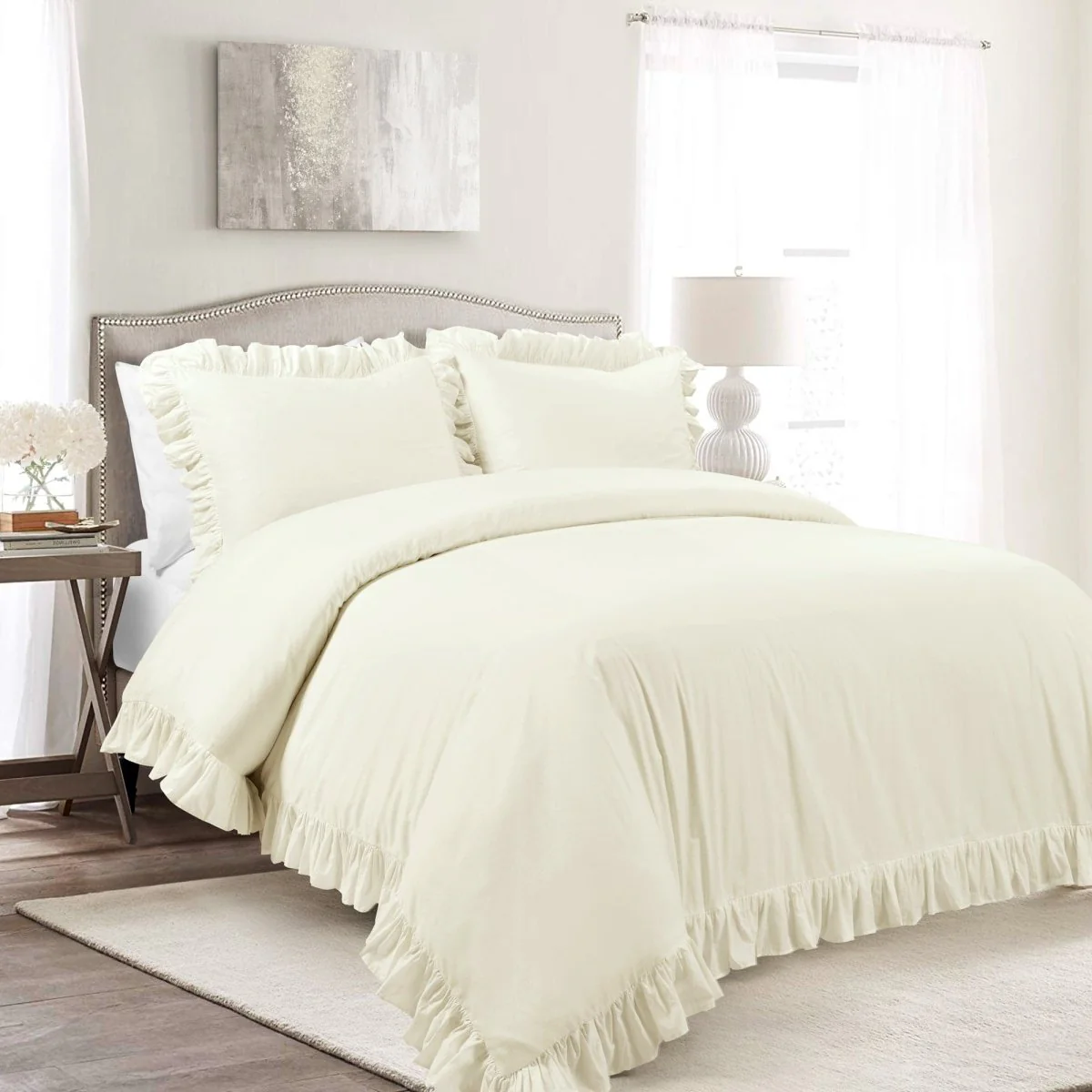 Reyna 100% Cotton Duvet Cover Set - Image 29