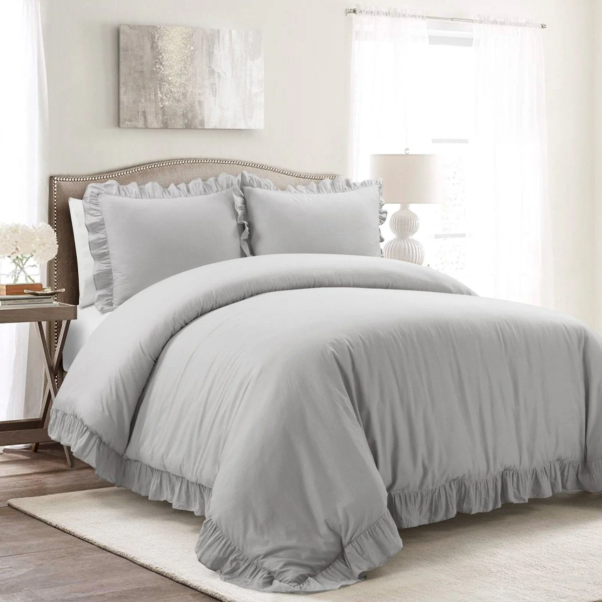 Reyna 100% Cotton Duvet Cover Set - Image 36