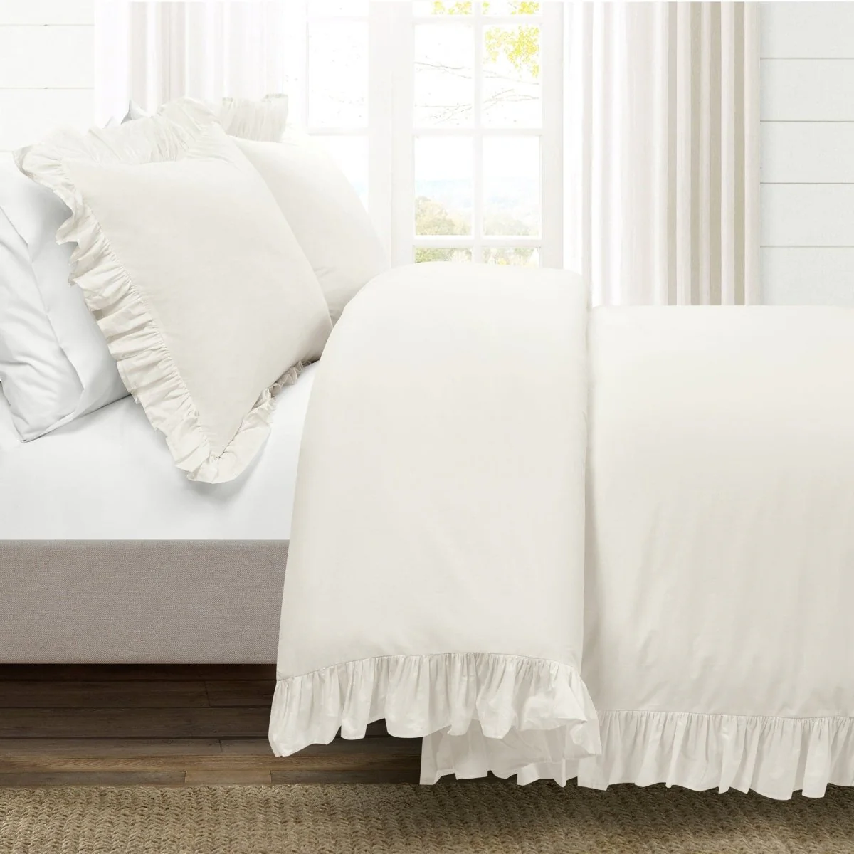 Reyna 100% Cotton Duvet Cover Set - Image 6