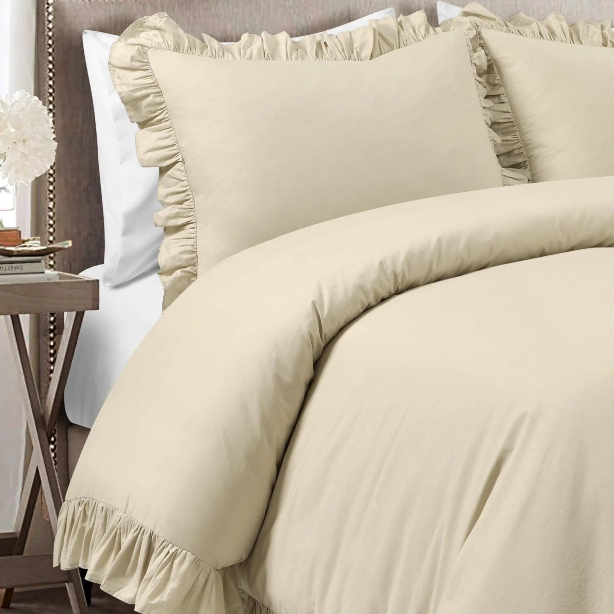 Reyna 100% Cotton Duvet Cover Set - Image 9