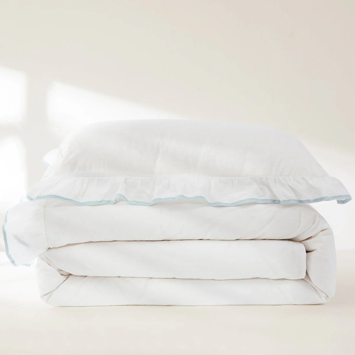 Reyna Contrast Edge Cotton Duvet Cover Set - Image 13
